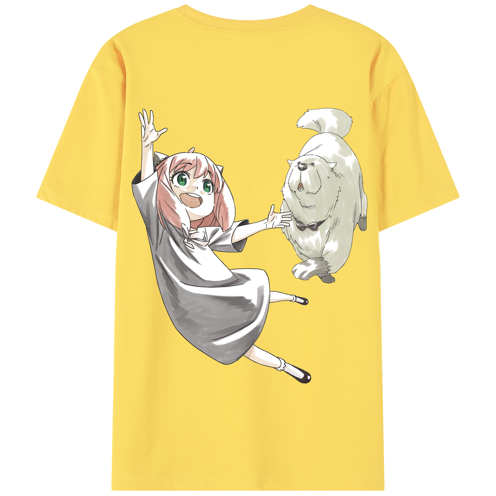 （画像用） SPY×FAMILY间谍家家酒 綿100％半袖Tシャツ（背面プリント）