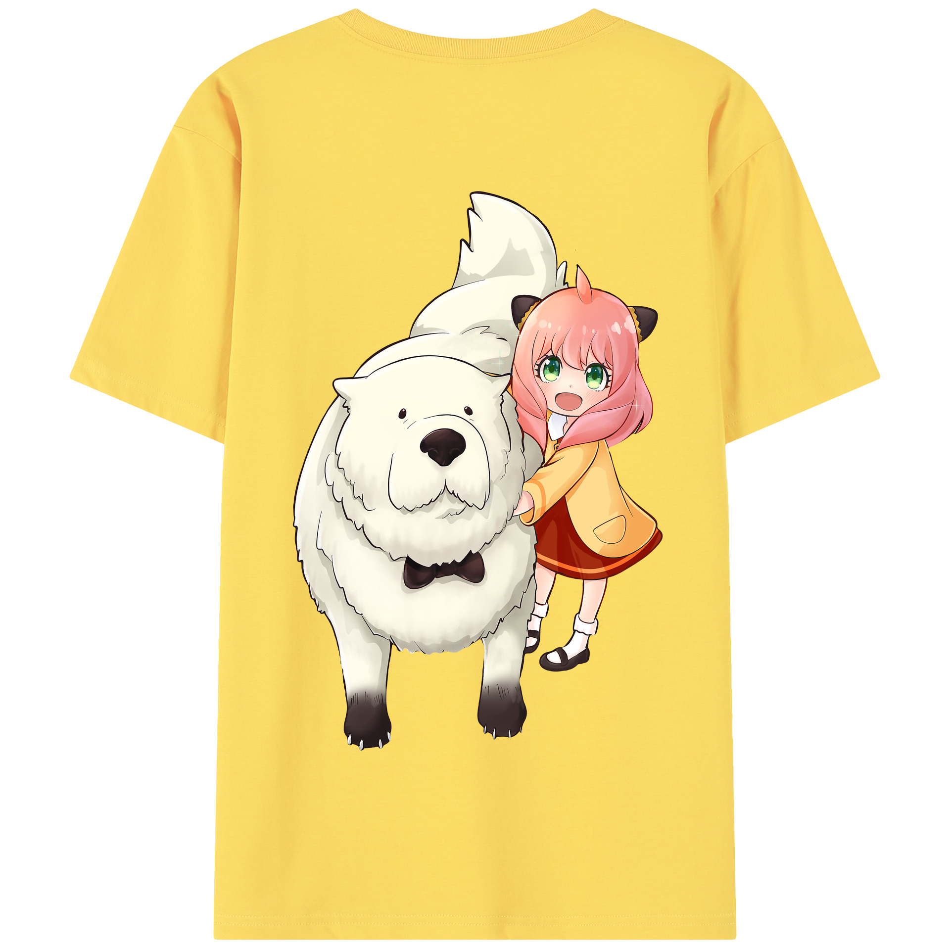 （画像用） SPY×FAMILY间谍家家酒 綿100％半袖Tシャツ（背面プリント）