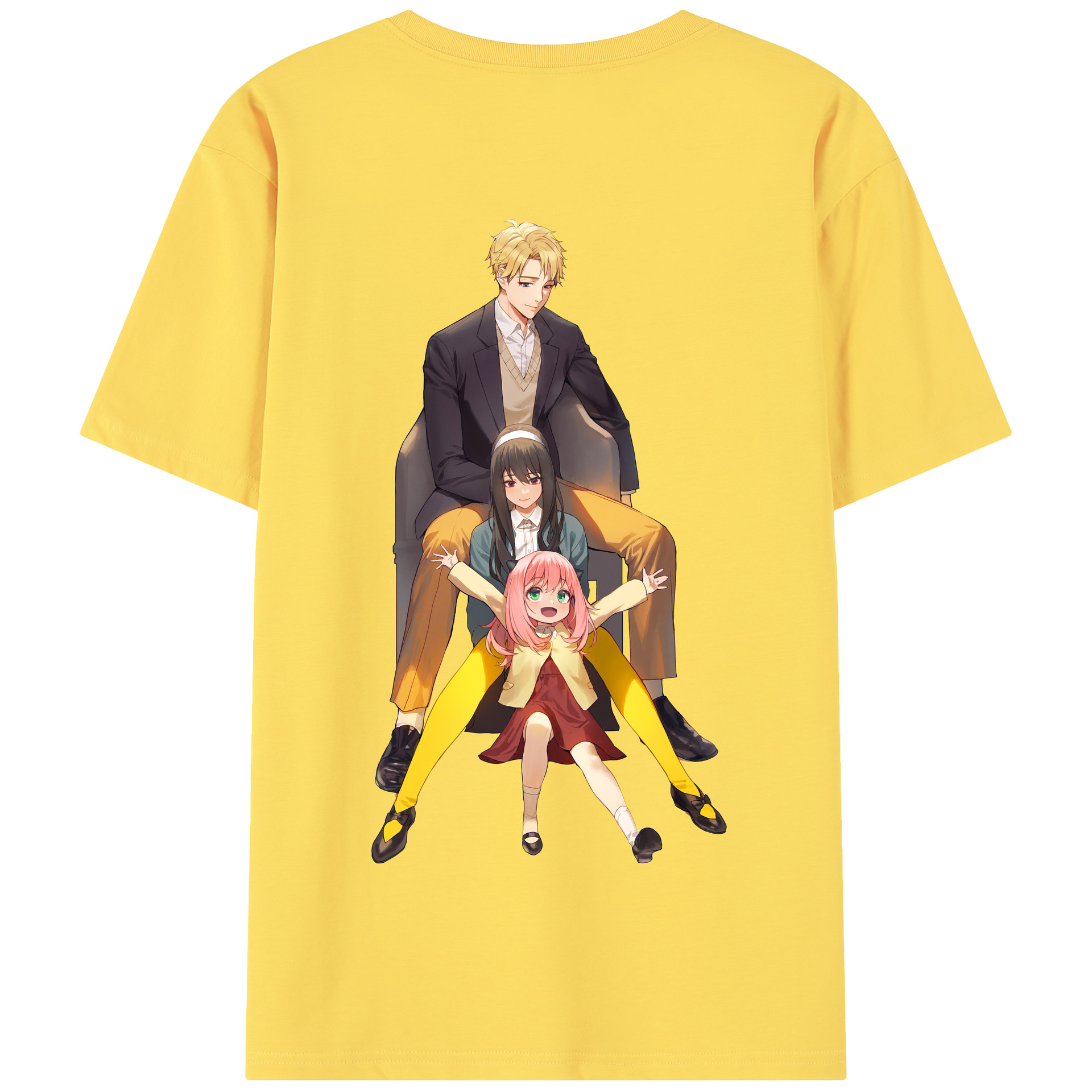 SPY×FAMILY间谍家家酒 綿100％半袖Tシャツ（背面プリント）