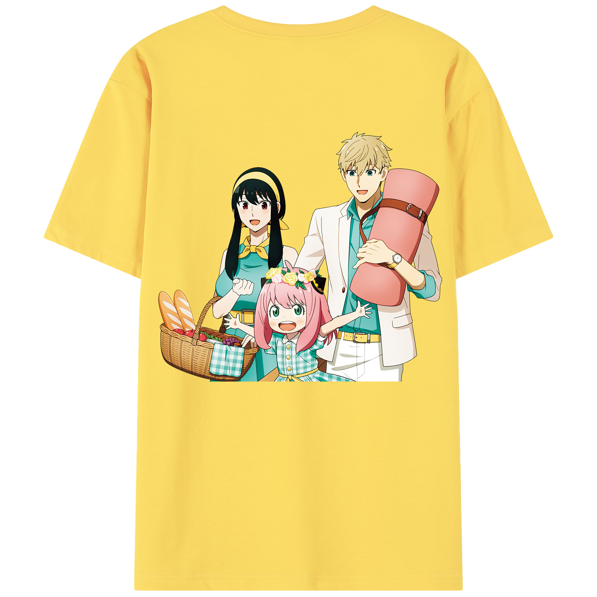 （画像用） SPY×FAMILY间谍家家酒 綿100％半袖Tシャツ（背面プリント）