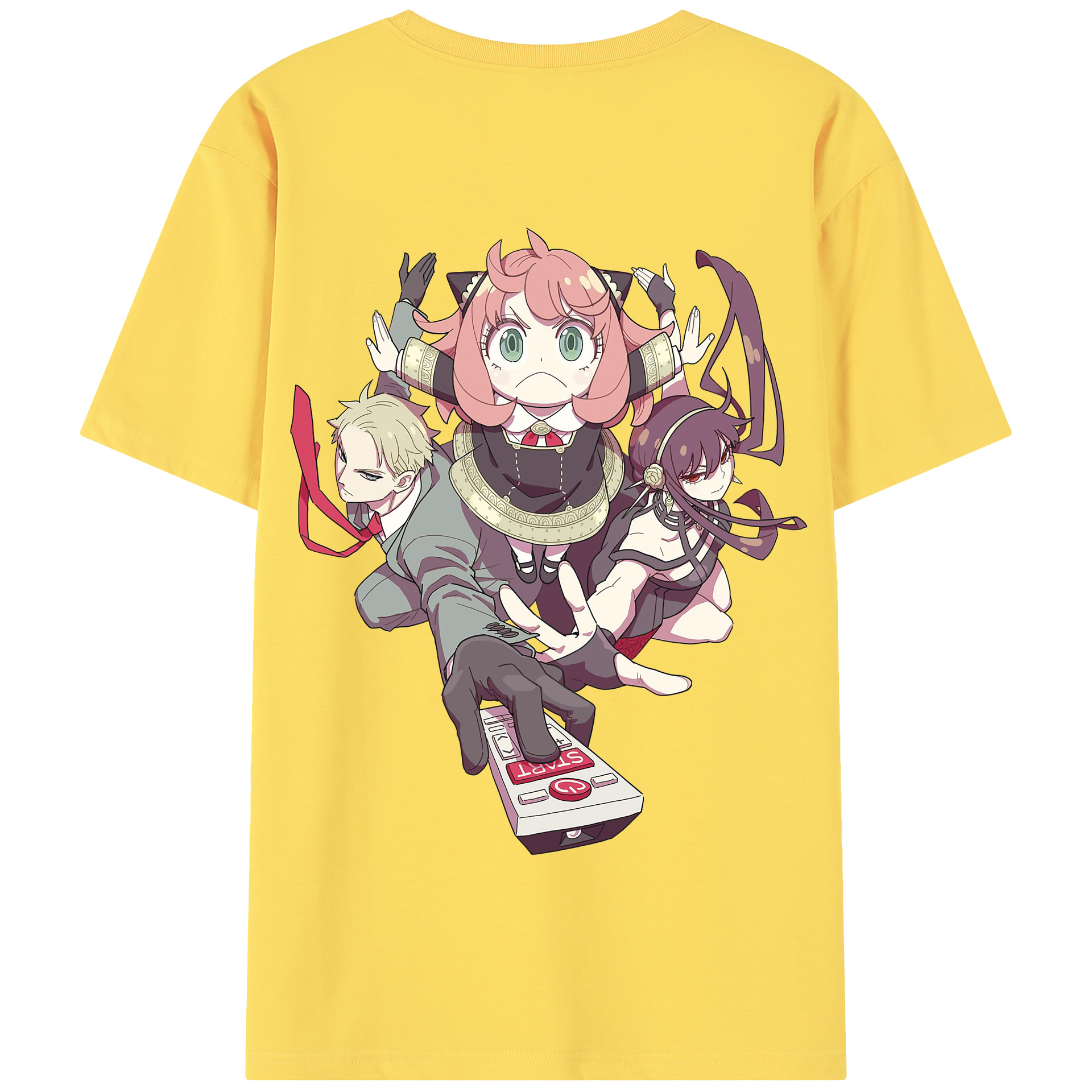 （画像用） SPY×FAMILY间谍家家酒 綿100％半袖Tシャツ（背面プリント）