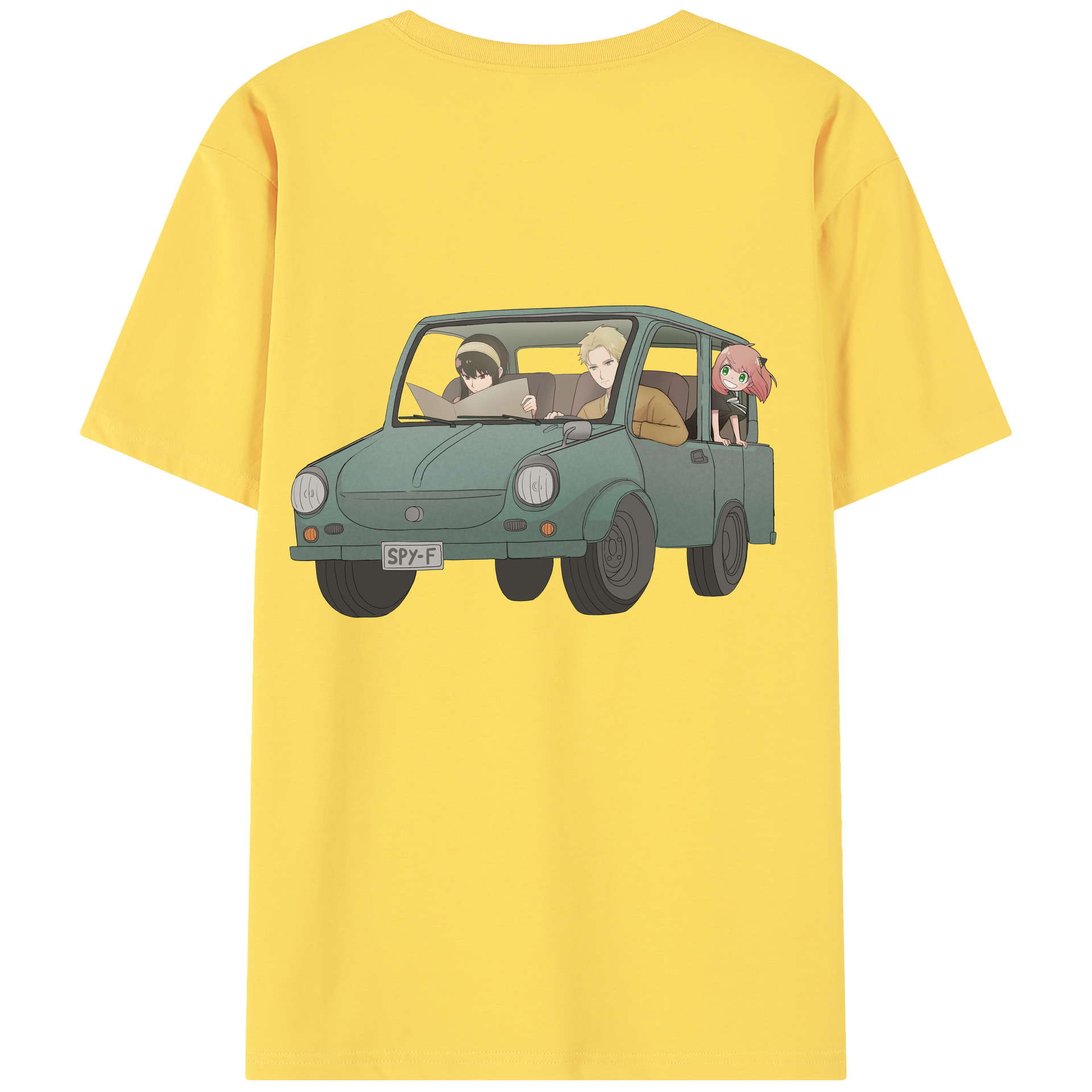 （画像用） SPY×FAMILY间谍家家酒 綿100％半袖Tシャツ（背面プリント）