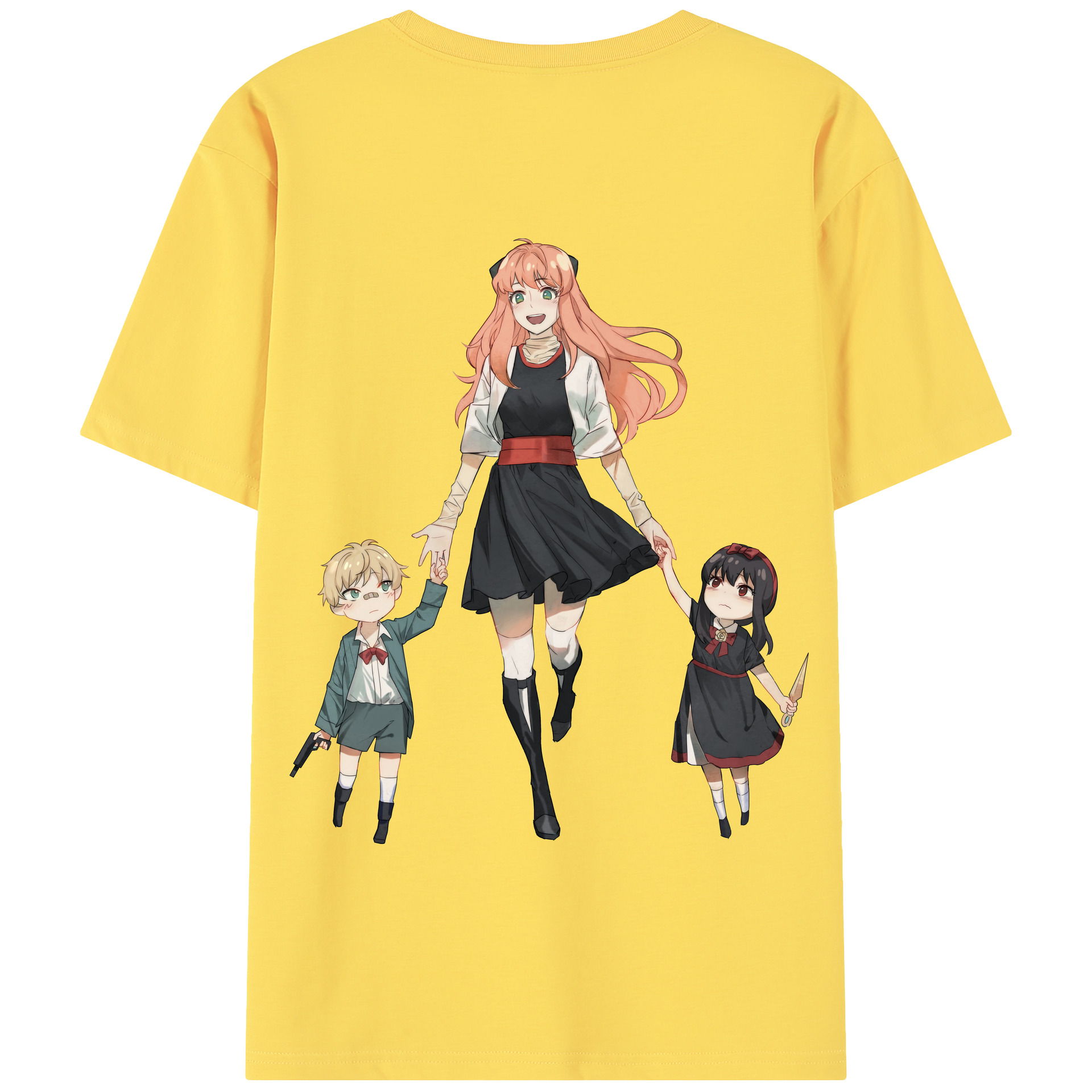 （画像用） SPY×FAMILY间谍家家酒 綿100％半袖Tシャツ（背面プリント）