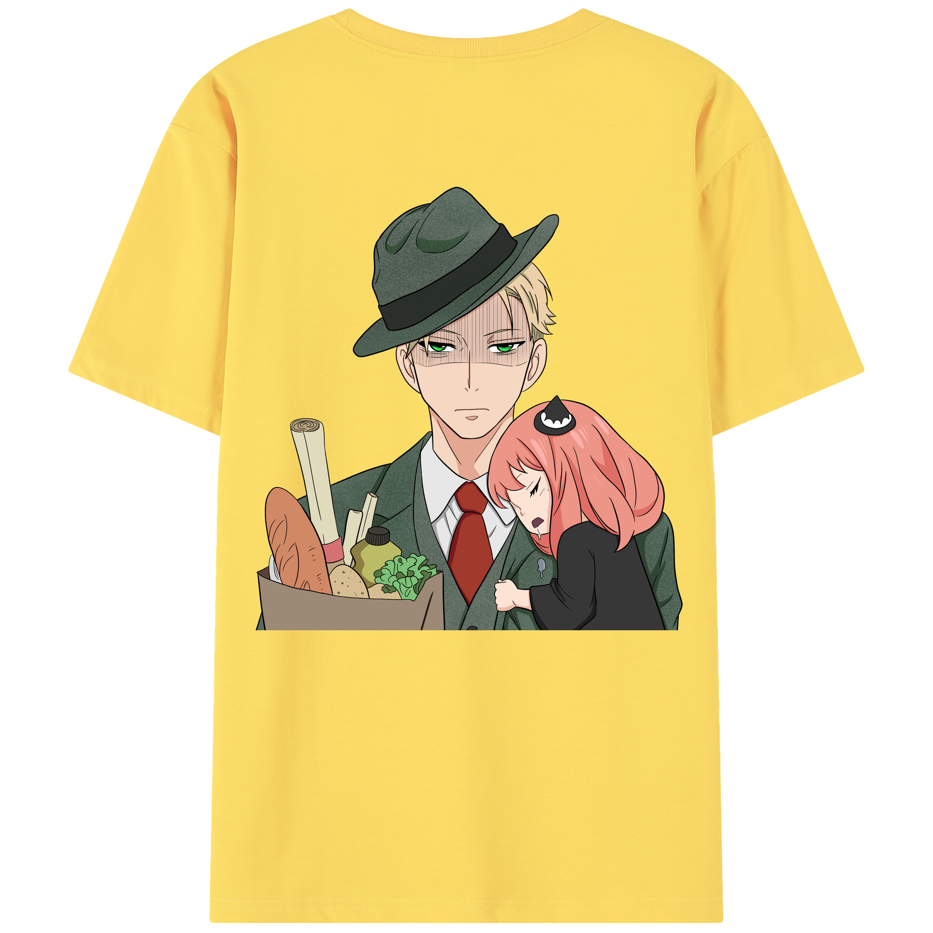 （画像用） SPY×FAMILY间谍家家酒 綿100％半袖Tシャツ（背面プリント）