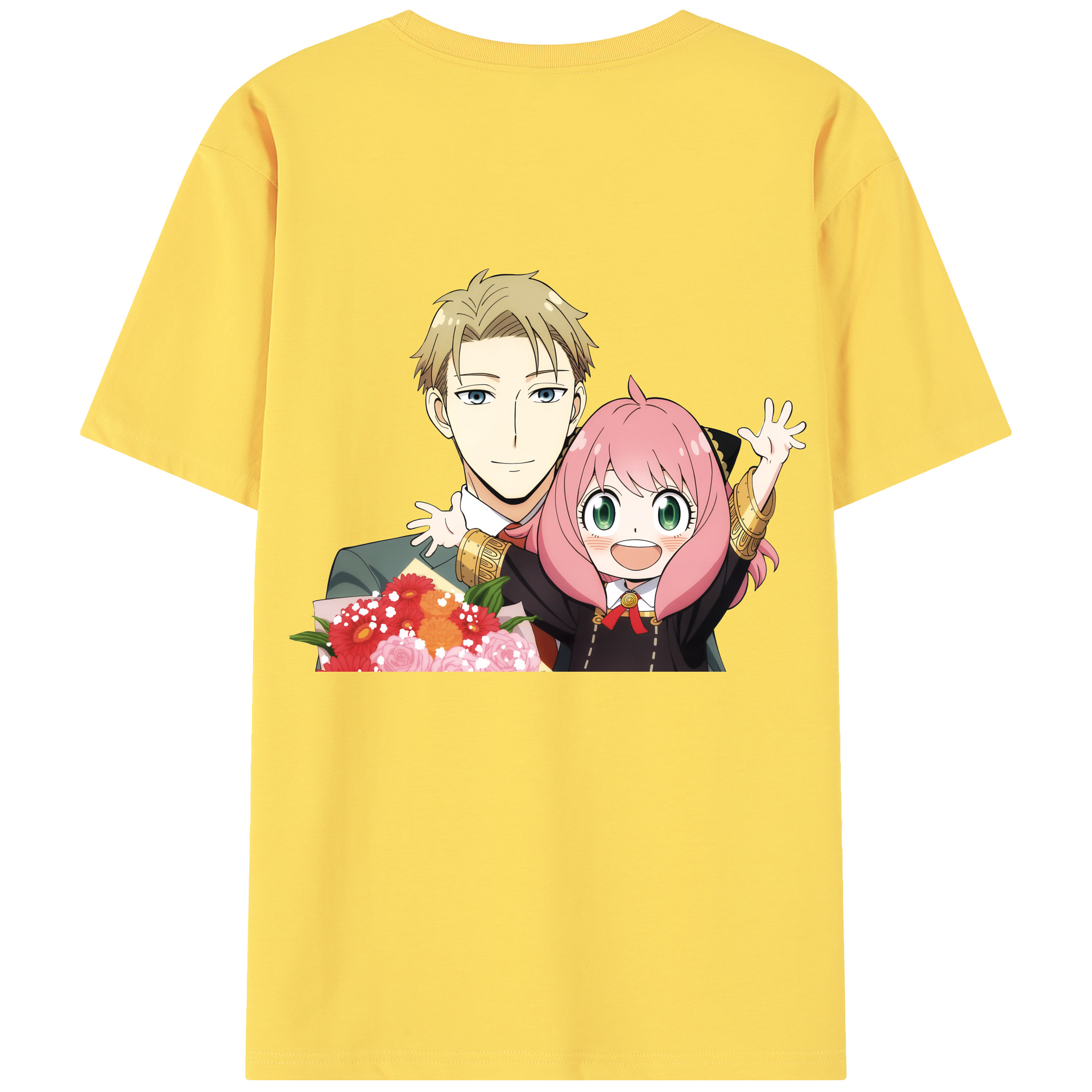 （画像用） SPY×FAMILY间谍家家酒 綿100％半袖Tシャツ（背面プリント）
