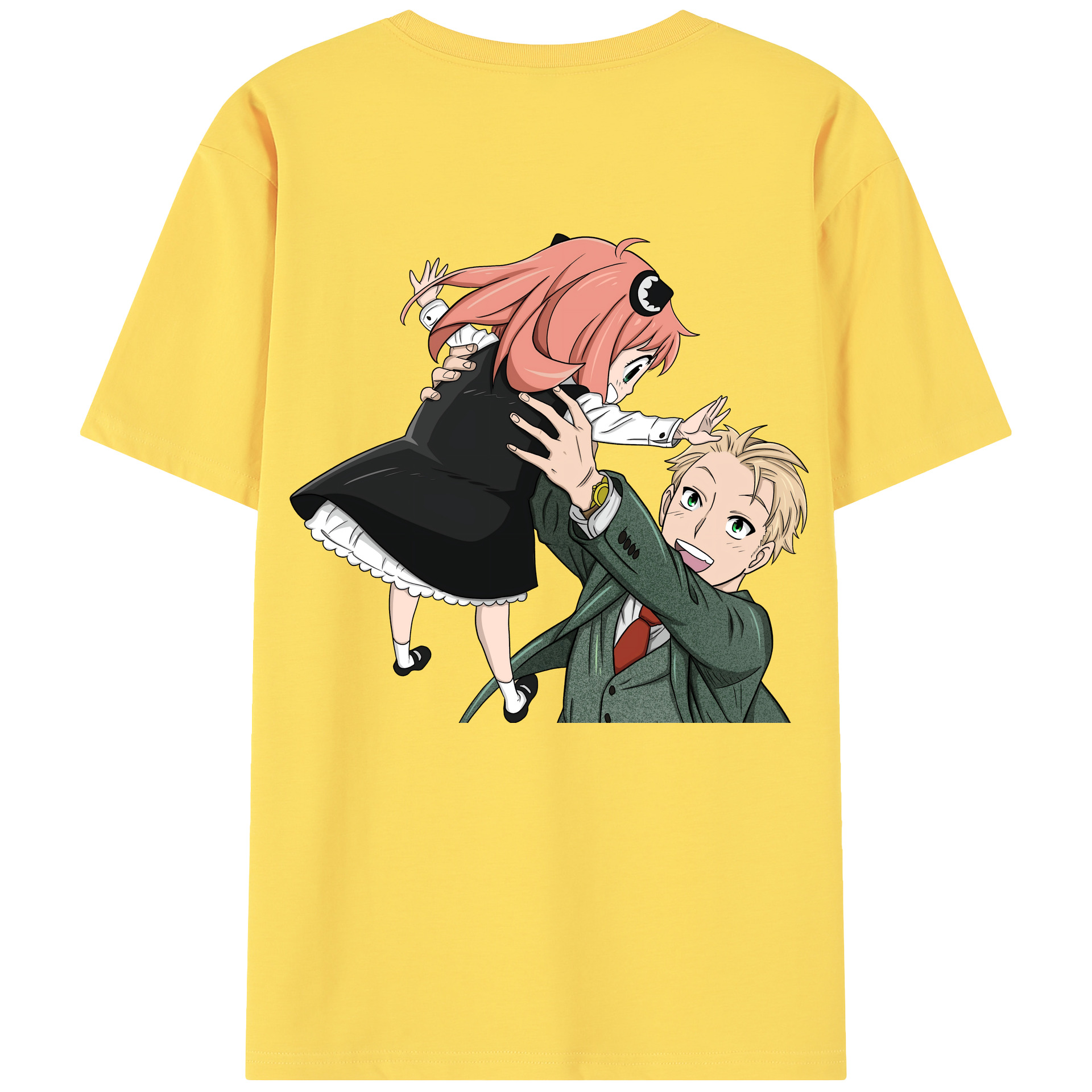 （画像用） SPY×FAMILY间谍家家酒 綿100％半袖Tシャツ（背面プリント）