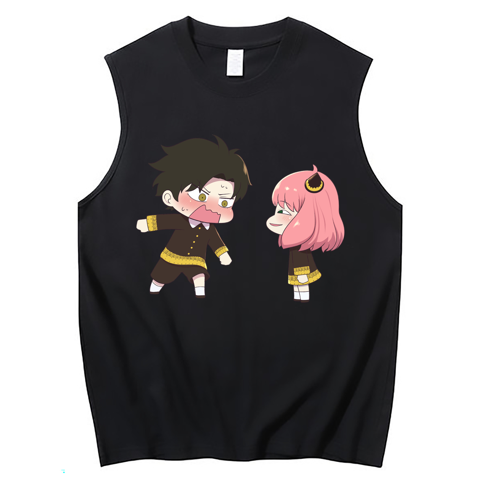 （画像用） SPY×FAMILY间谍家家酒 コットン100％タンクトップ（フロントプリント）