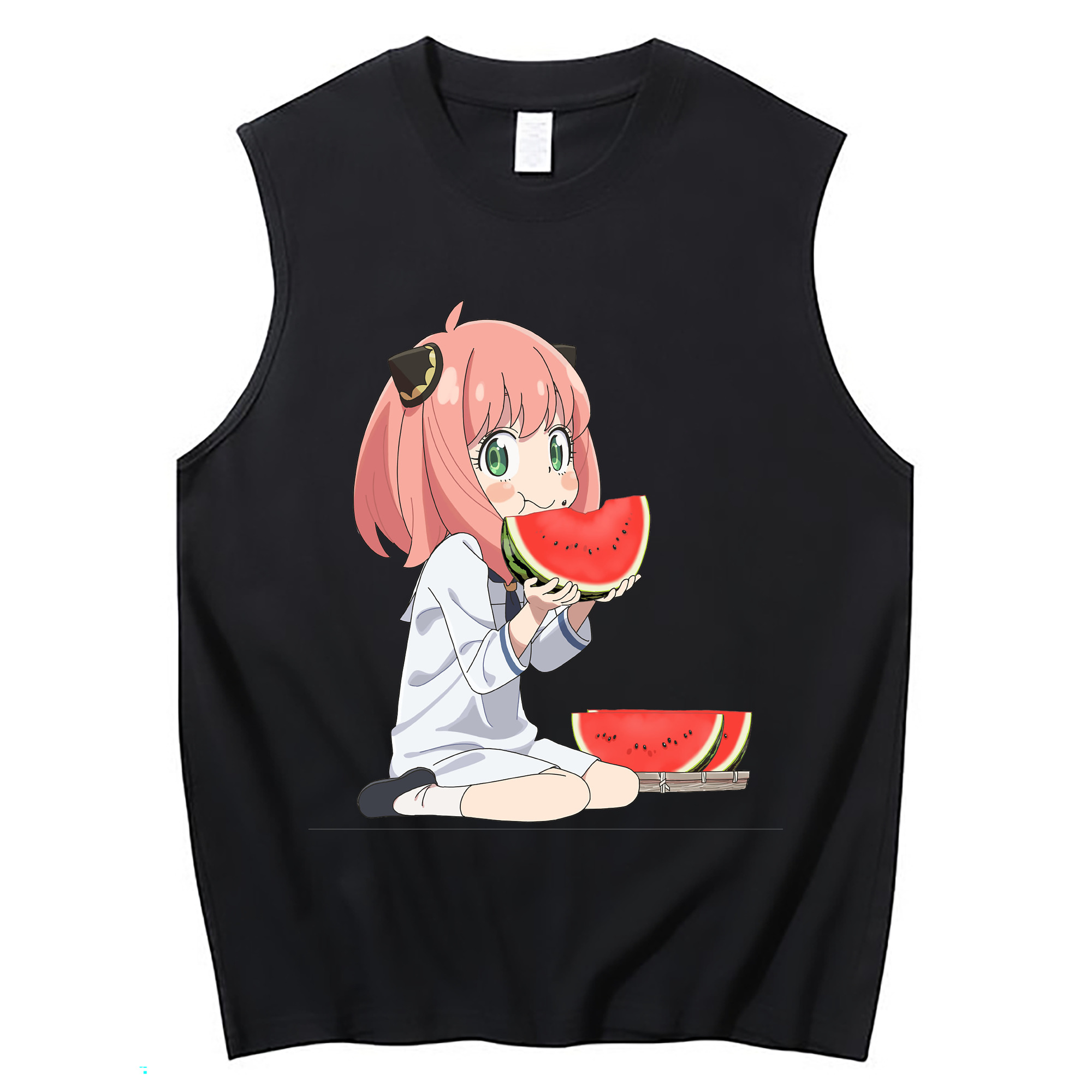 （画像用） SPY×FAMILY间谍家家酒 コットン100％タンクトップ（フロントプリント）