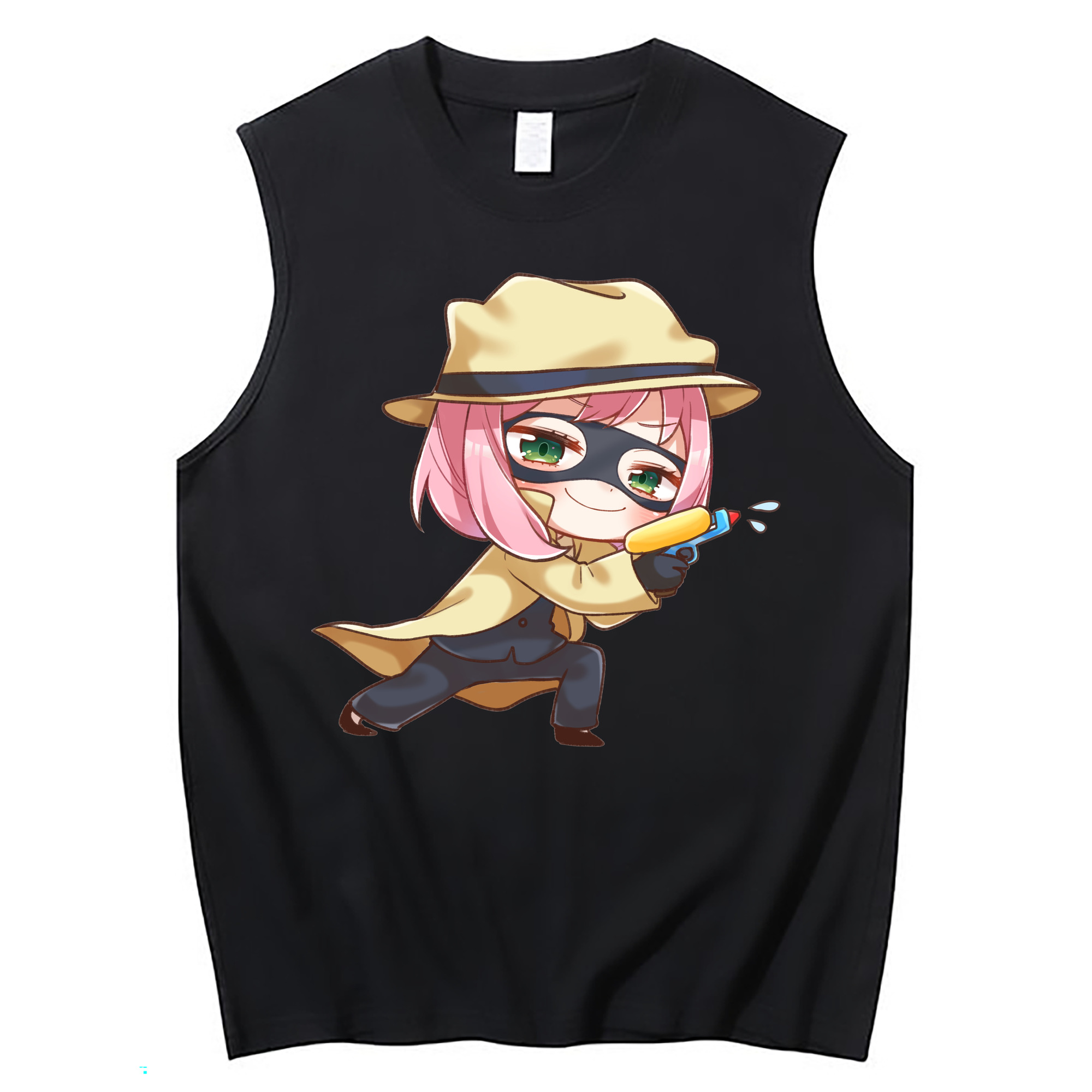 （画像用） SPY×FAMILY间谍家家酒 コットン100％タンクトップ（フロントプリント）