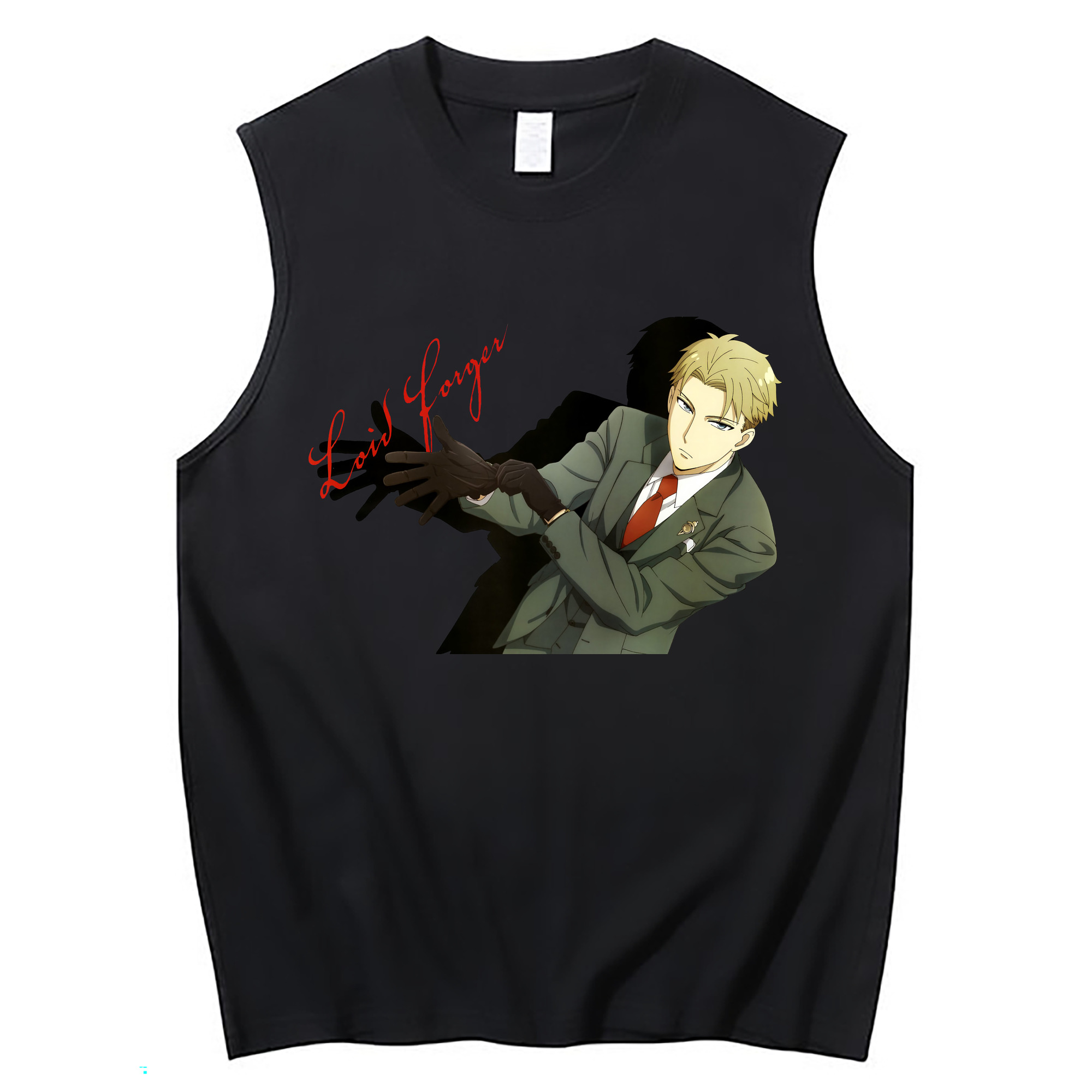 （画像用） SPY×FAMILY间谍家家酒 コットン100％タンクトップ（フロントプリント）