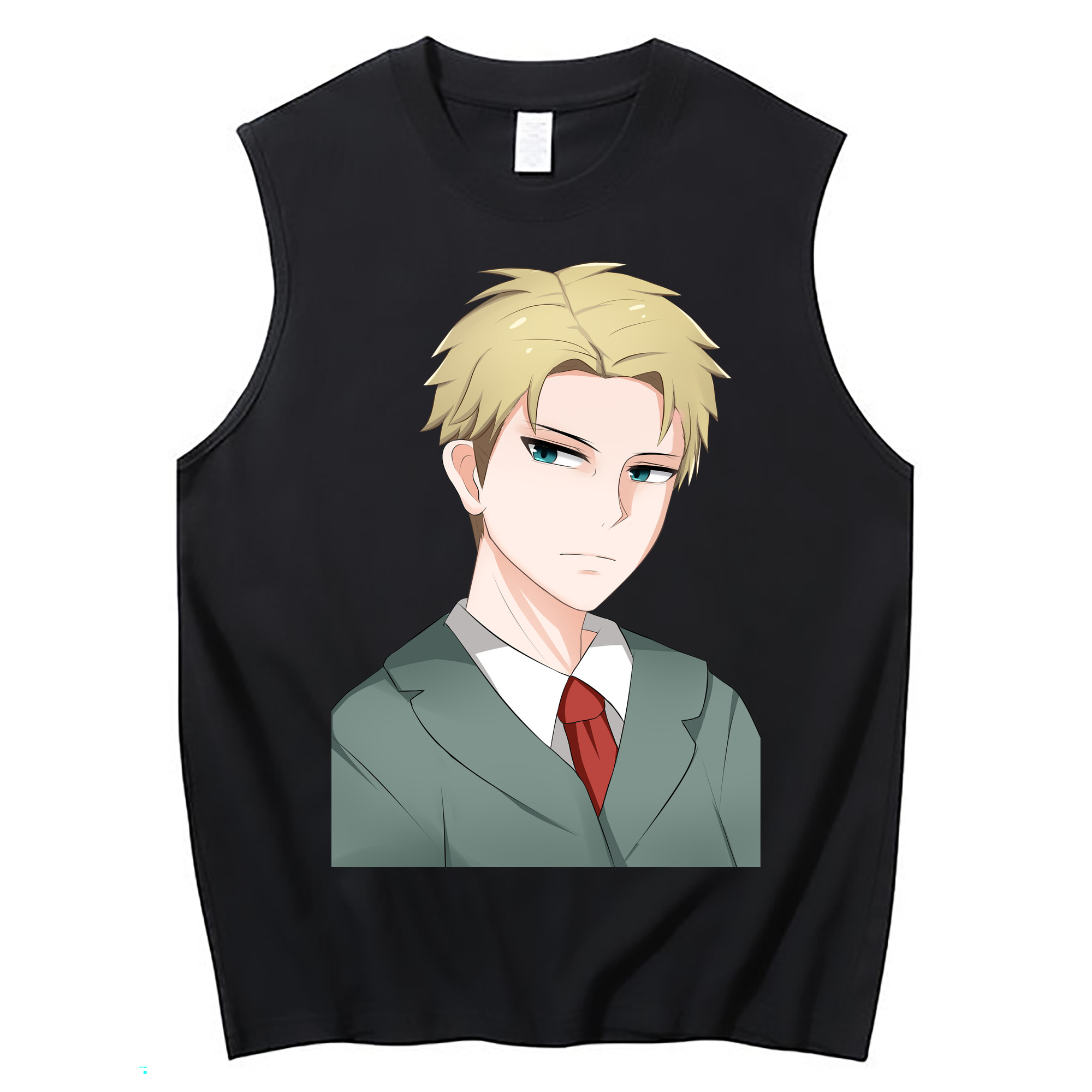 （画像用） SPY×FAMILY间谍家家酒 コットン100％タンクトップ（フロントプリント）