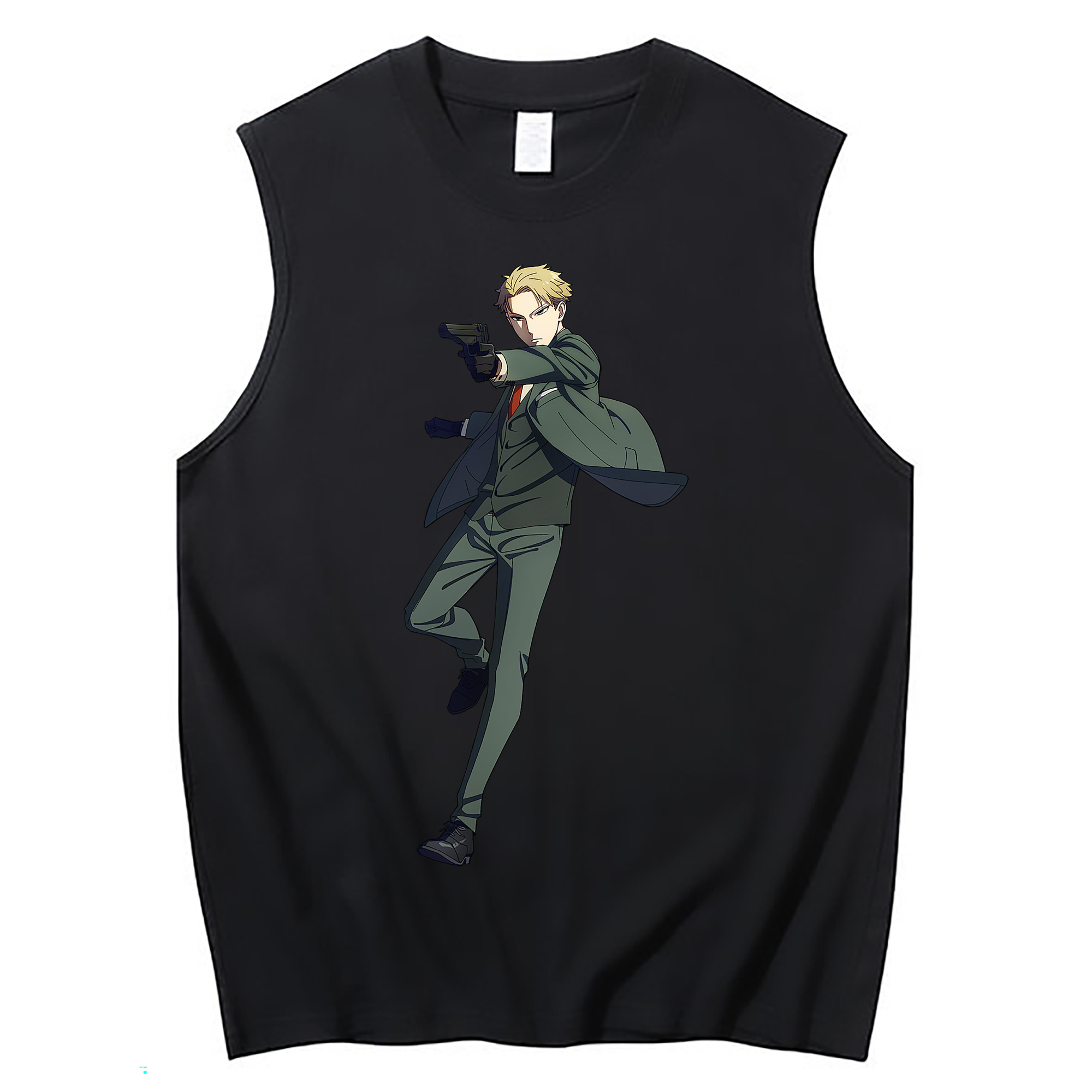（画像用） SPY×FAMILY间谍家家酒 コットン100％タンクトップ（フロントプリント）