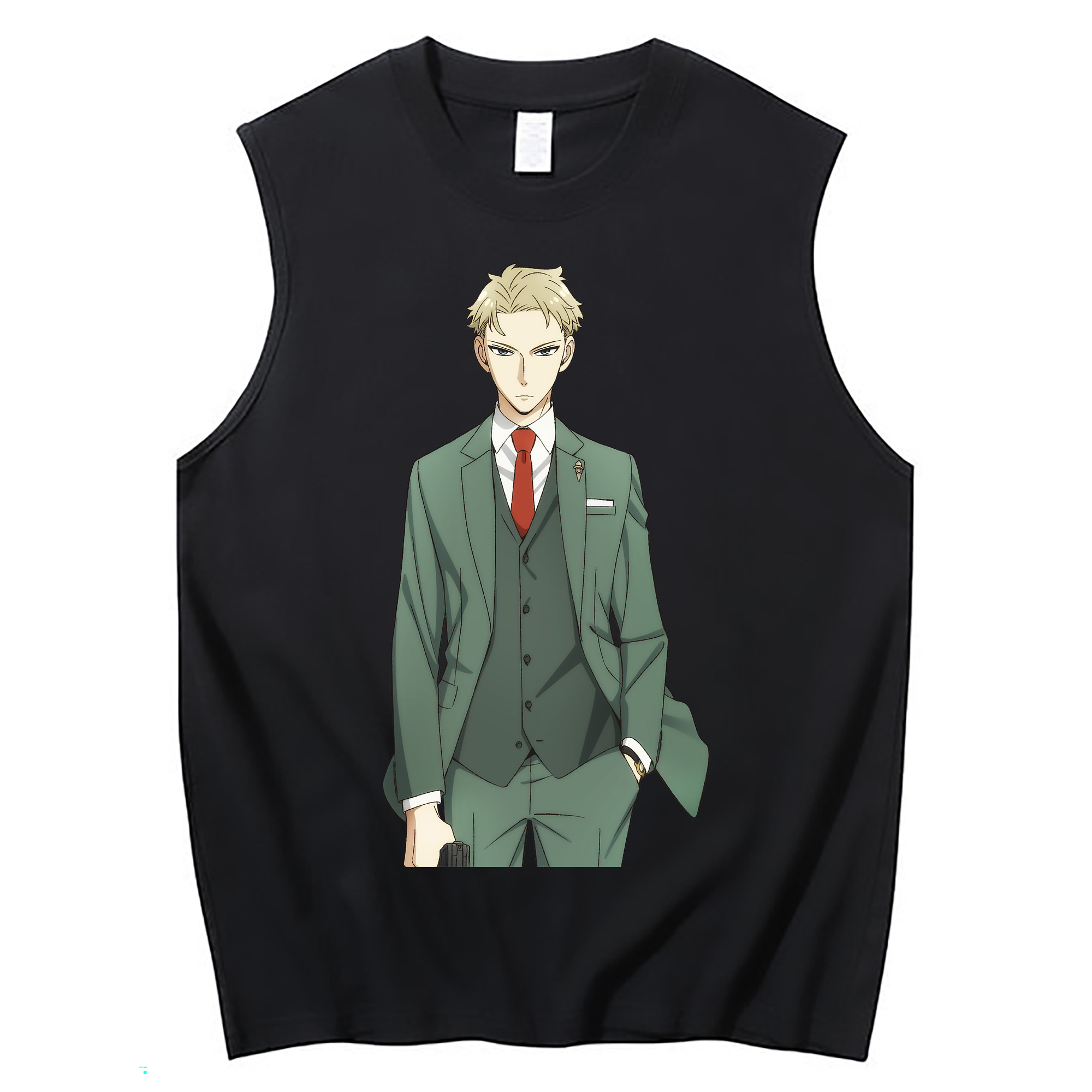 （画像用） SPY×FAMILY间谍家家酒 コットン100％タンクトップ（フロントプリント）