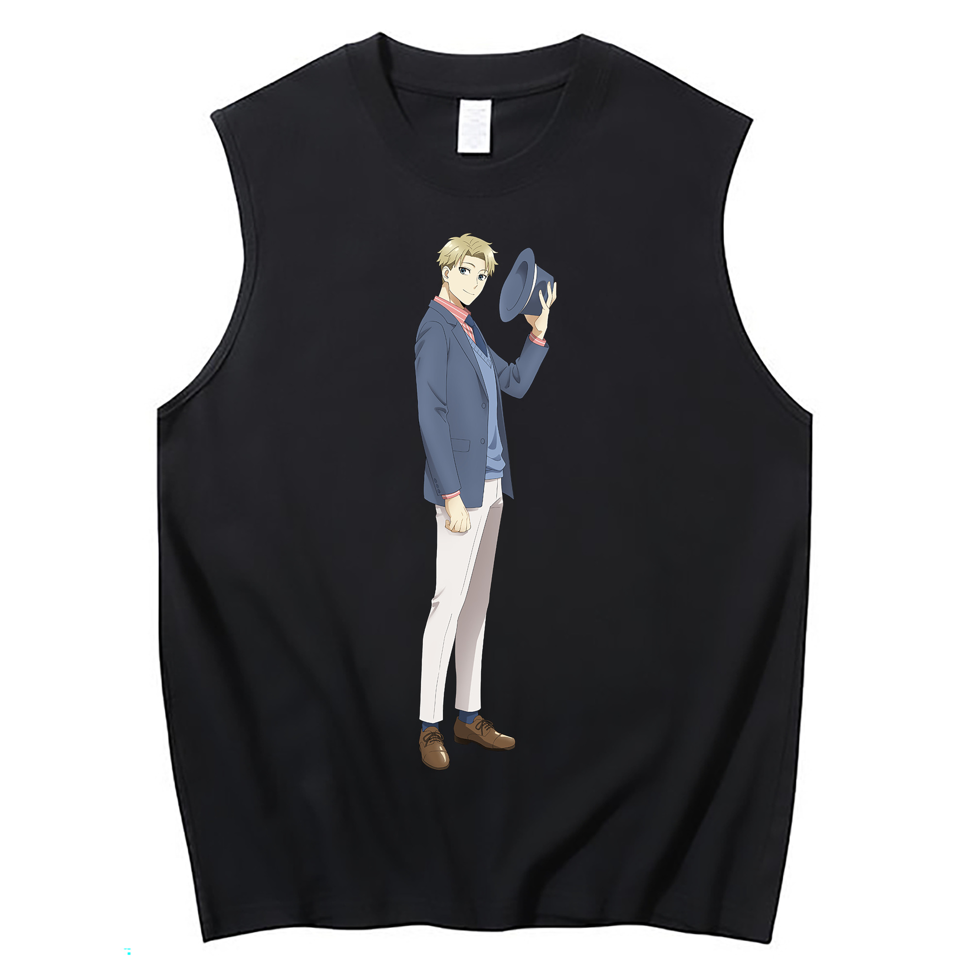 （画像用） SPY×FAMILY间谍家家酒 コットン100％タンクトップ（フロントプリント）