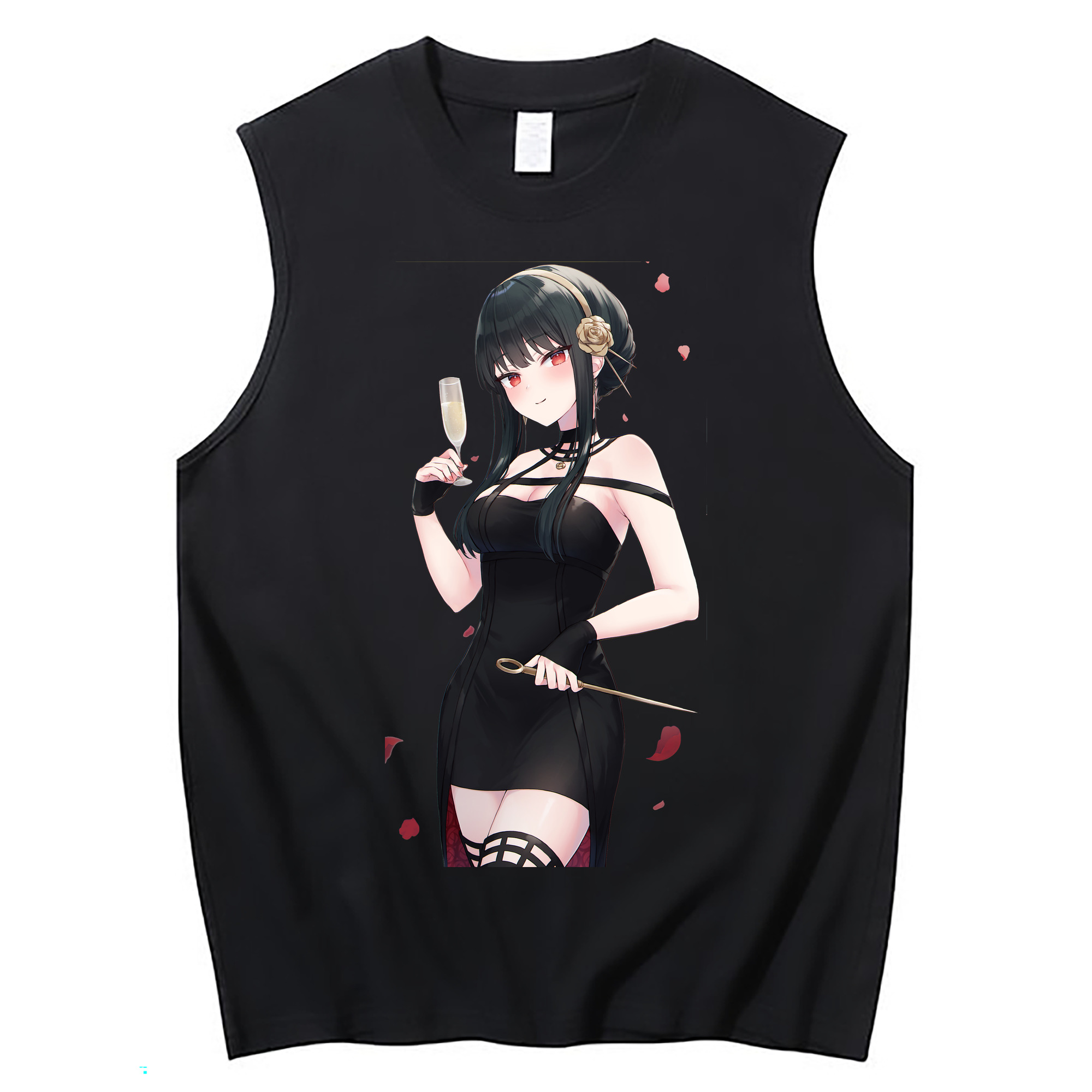 （画像用） SPY×FAMILY间谍家家酒 コットン100％タンクトップ（フロントプリント）