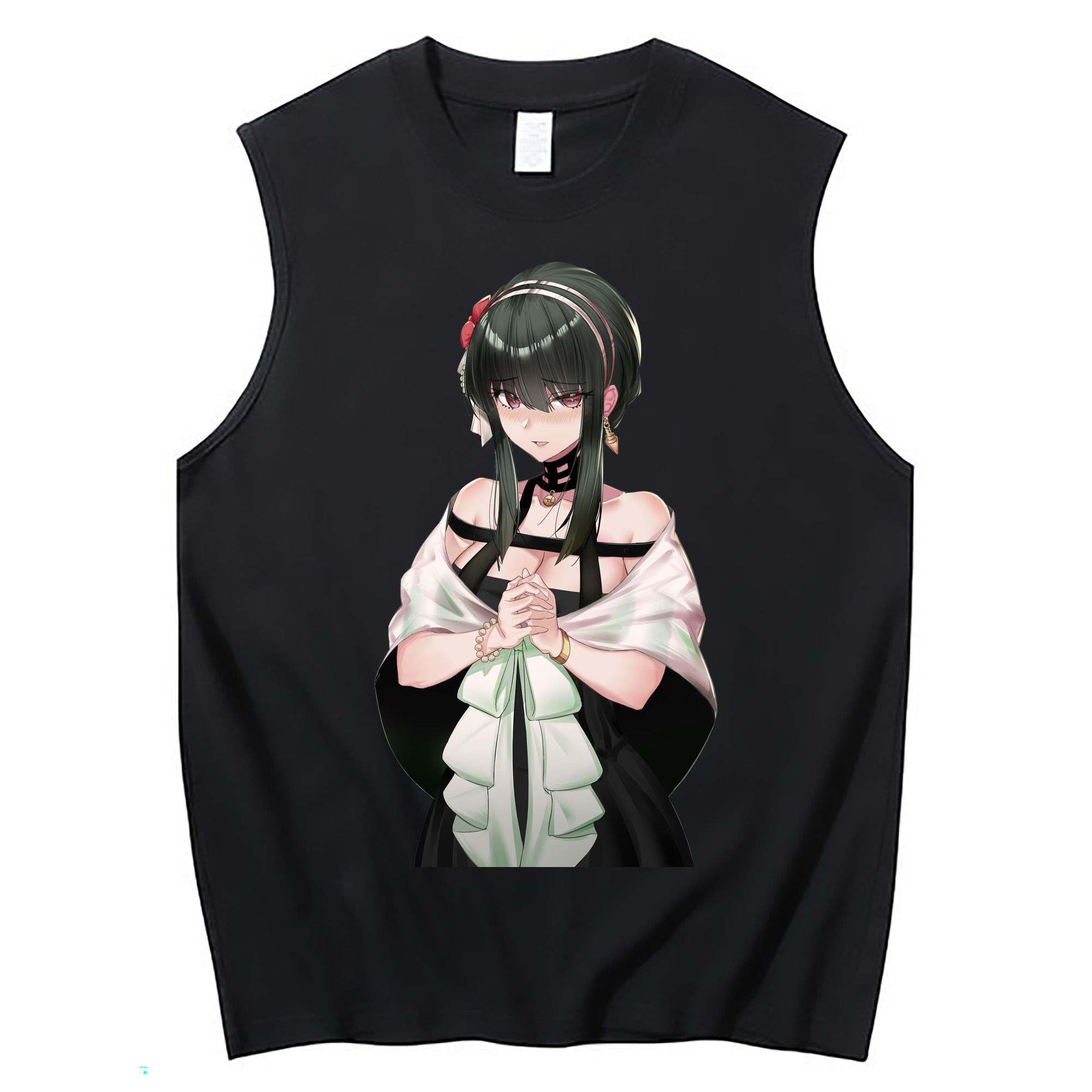 （画像用） SPY×FAMILY间谍家家酒 コットン100％タンクトップ（フロントプリント）