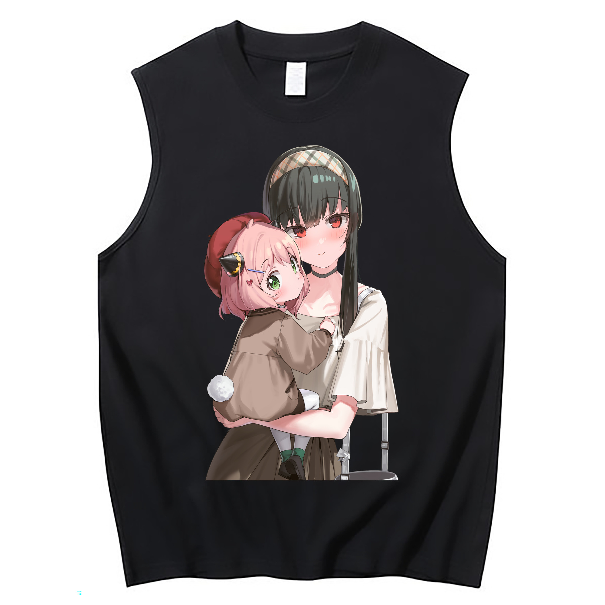 （画像用） SPY×FAMILY间谍家家酒 コットン100％タンクトップ（フロントプリント）