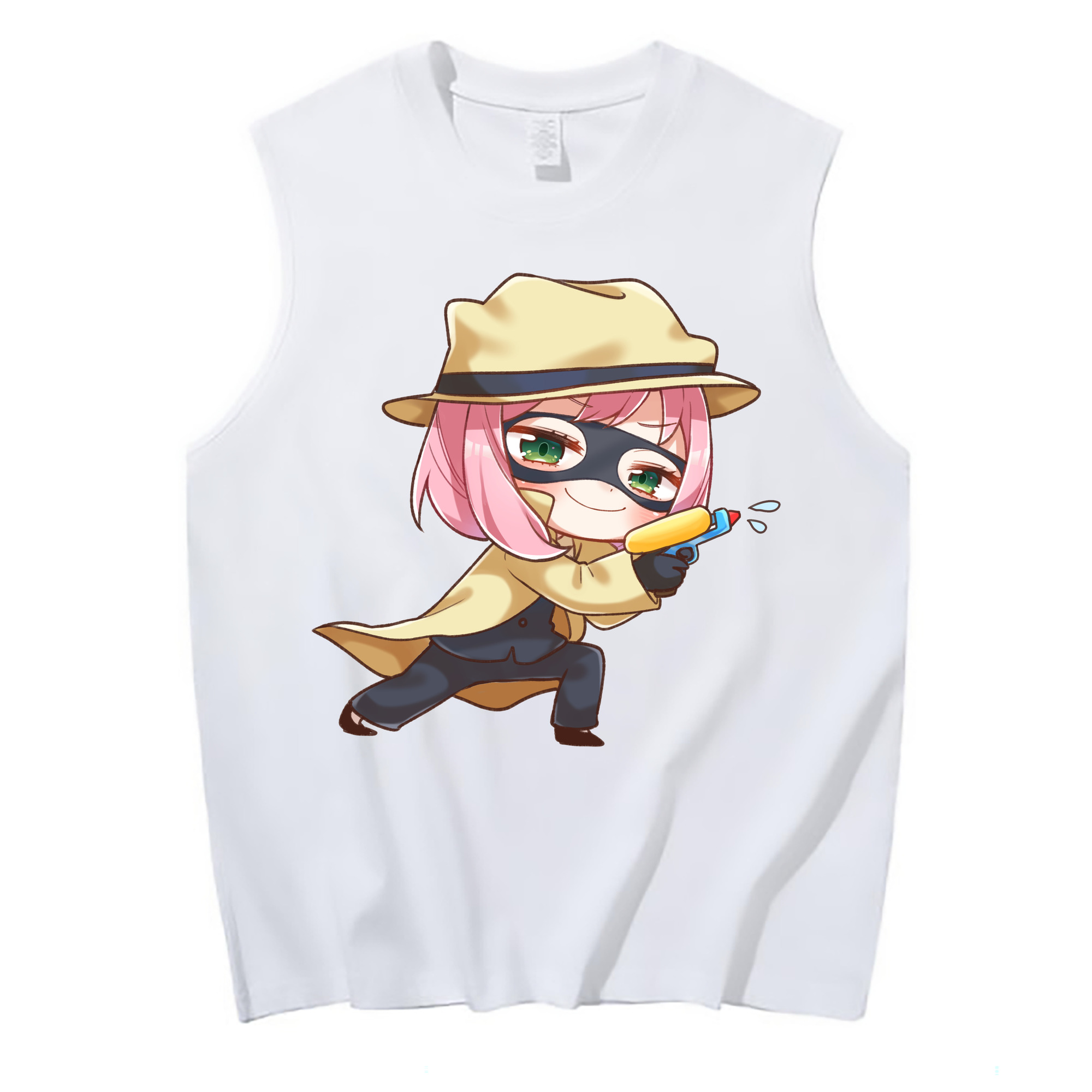 （画像用） SPY×FAMILY间谍家家酒 コットン100％タンクトップ（フロントプリント）