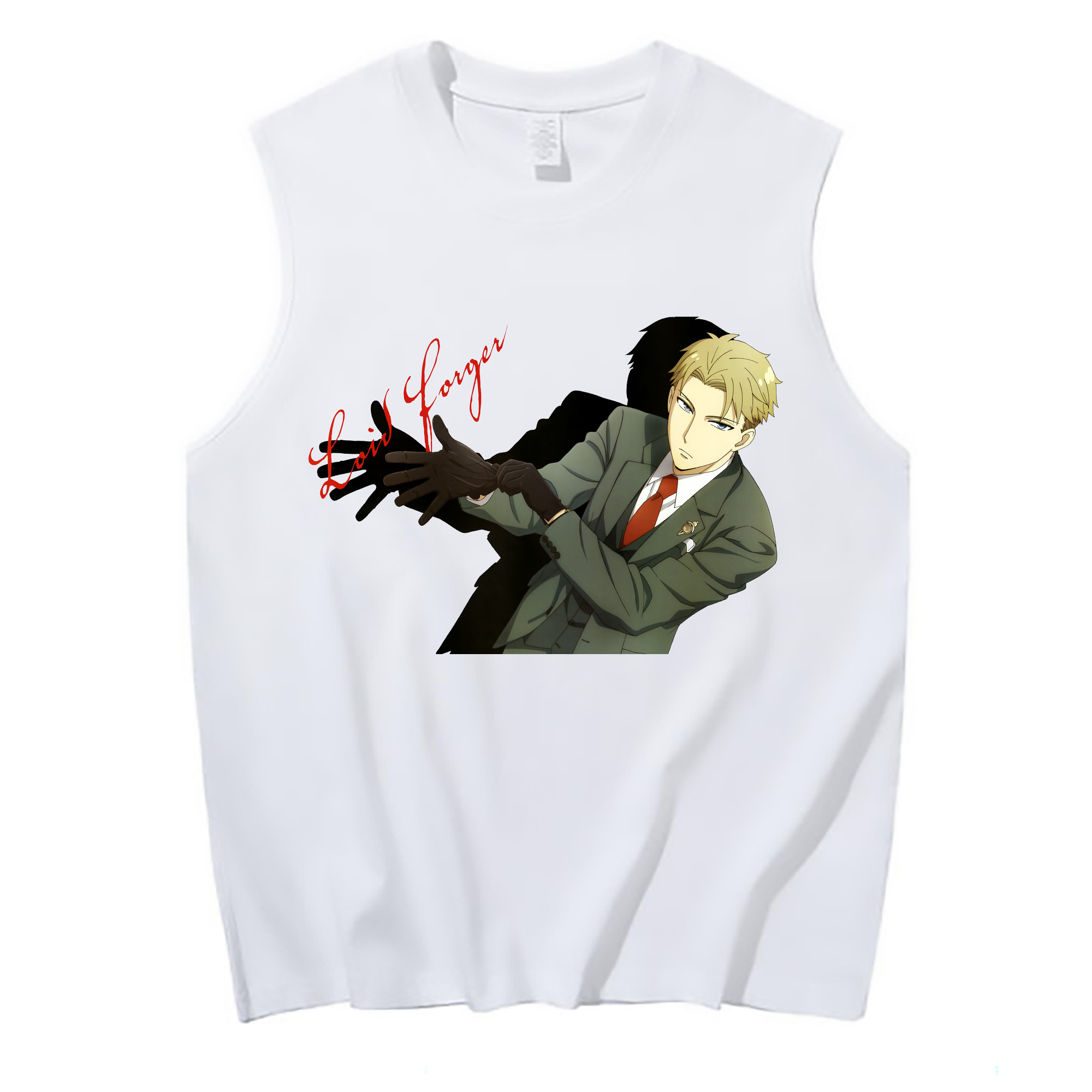 （画像用） SPY×FAMILY间谍家家酒 コットン100％タンクトップ（フロントプリント）