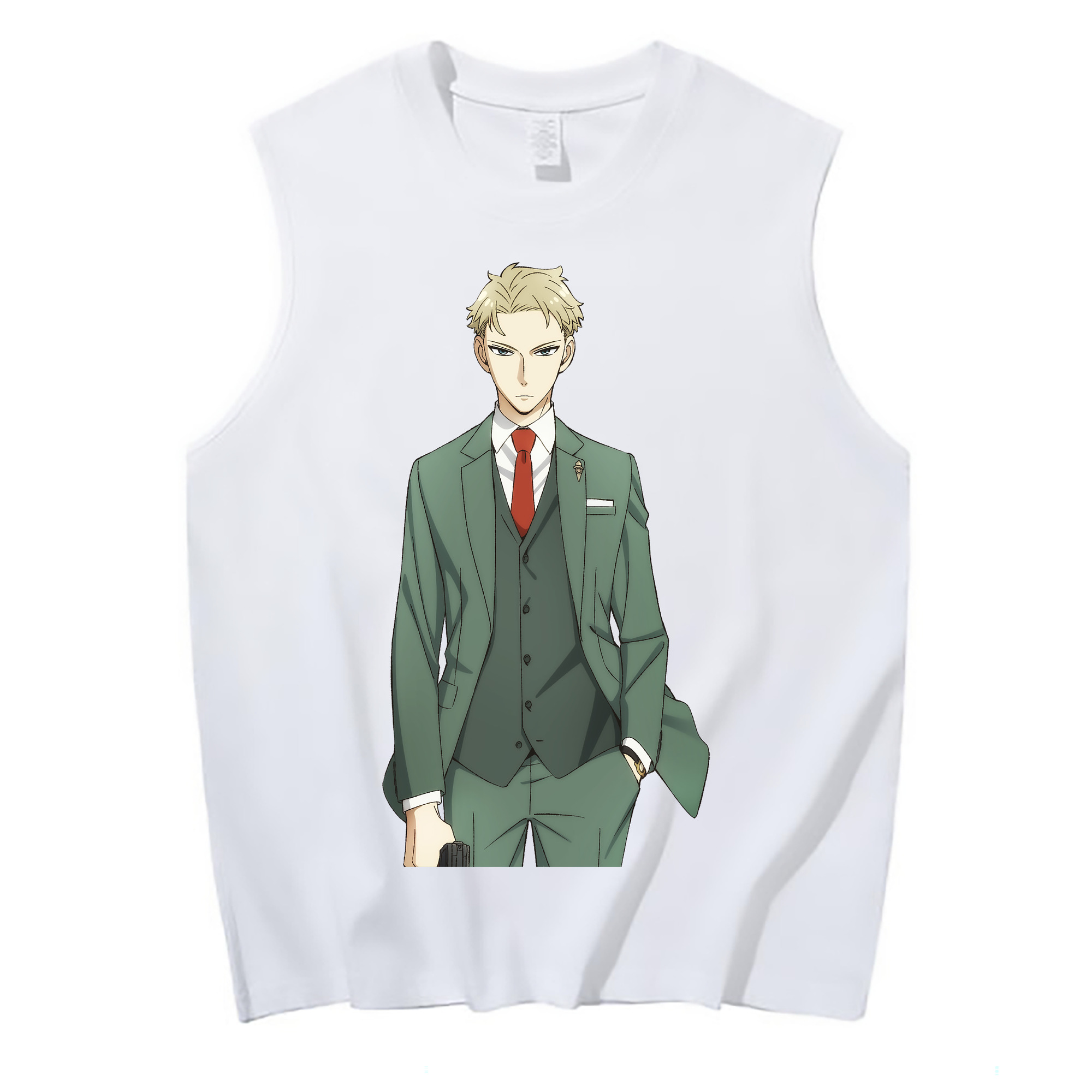 （画像用） SPY×FAMILY间谍家家酒 コットン100％タンクトップ（フロントプリント）