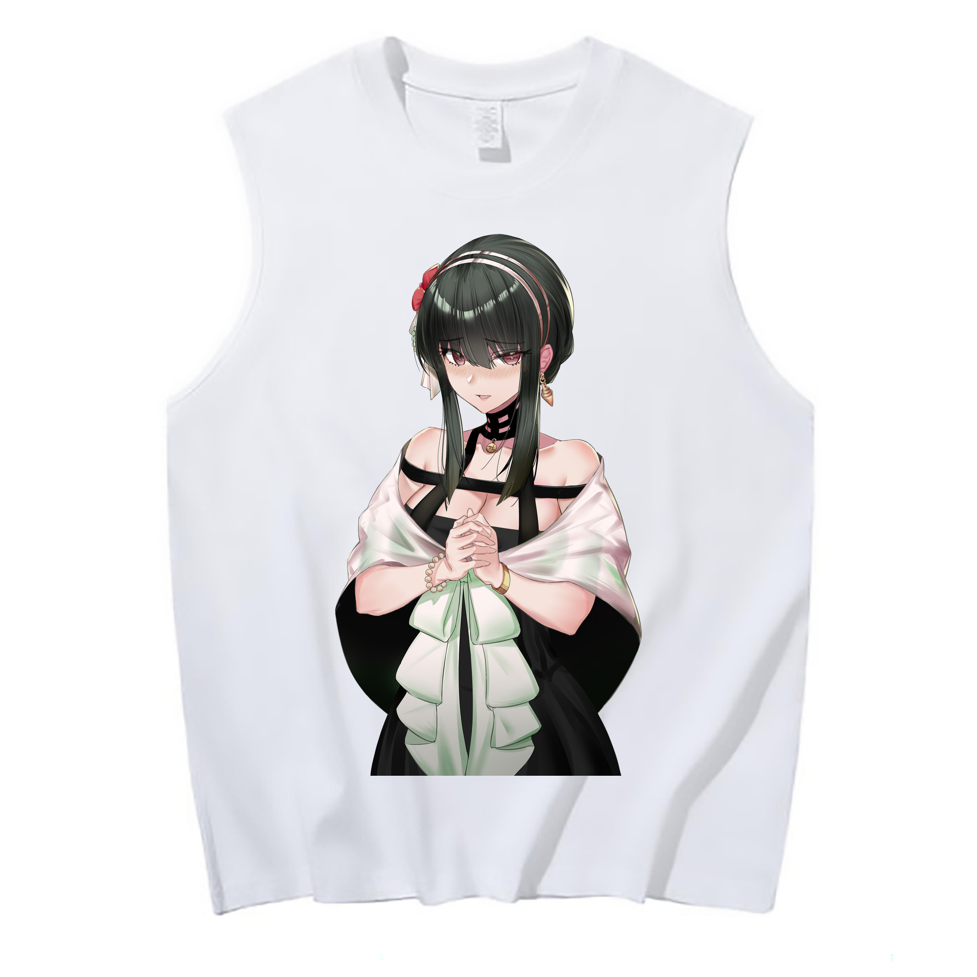 （画像用） SPY×FAMILY间谍家家酒 コットン100％タンクトップ（フロントプリント）
