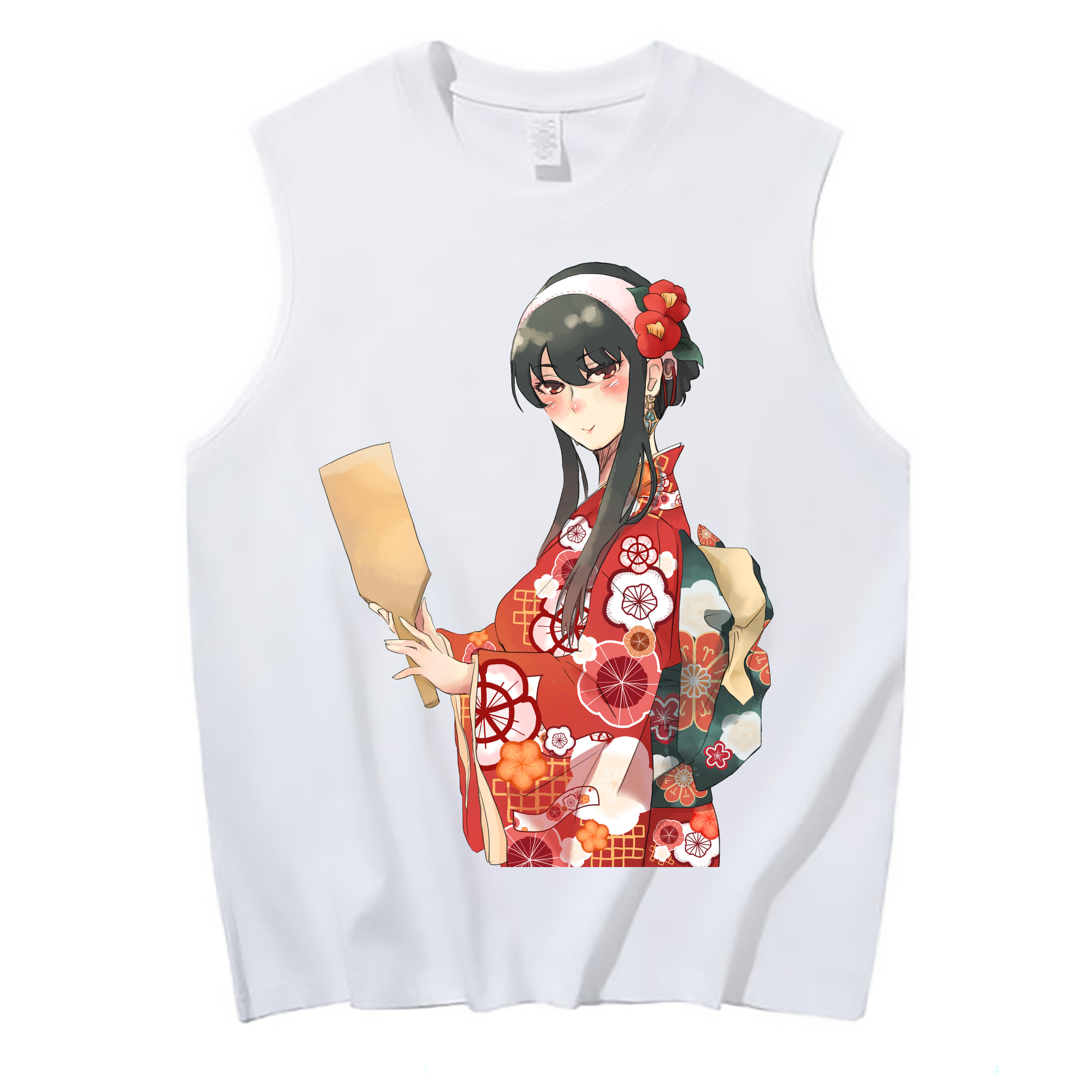 （画像用） SPY×FAMILY间谍家家酒 コットン100％タンクトップ（フロントプリント）