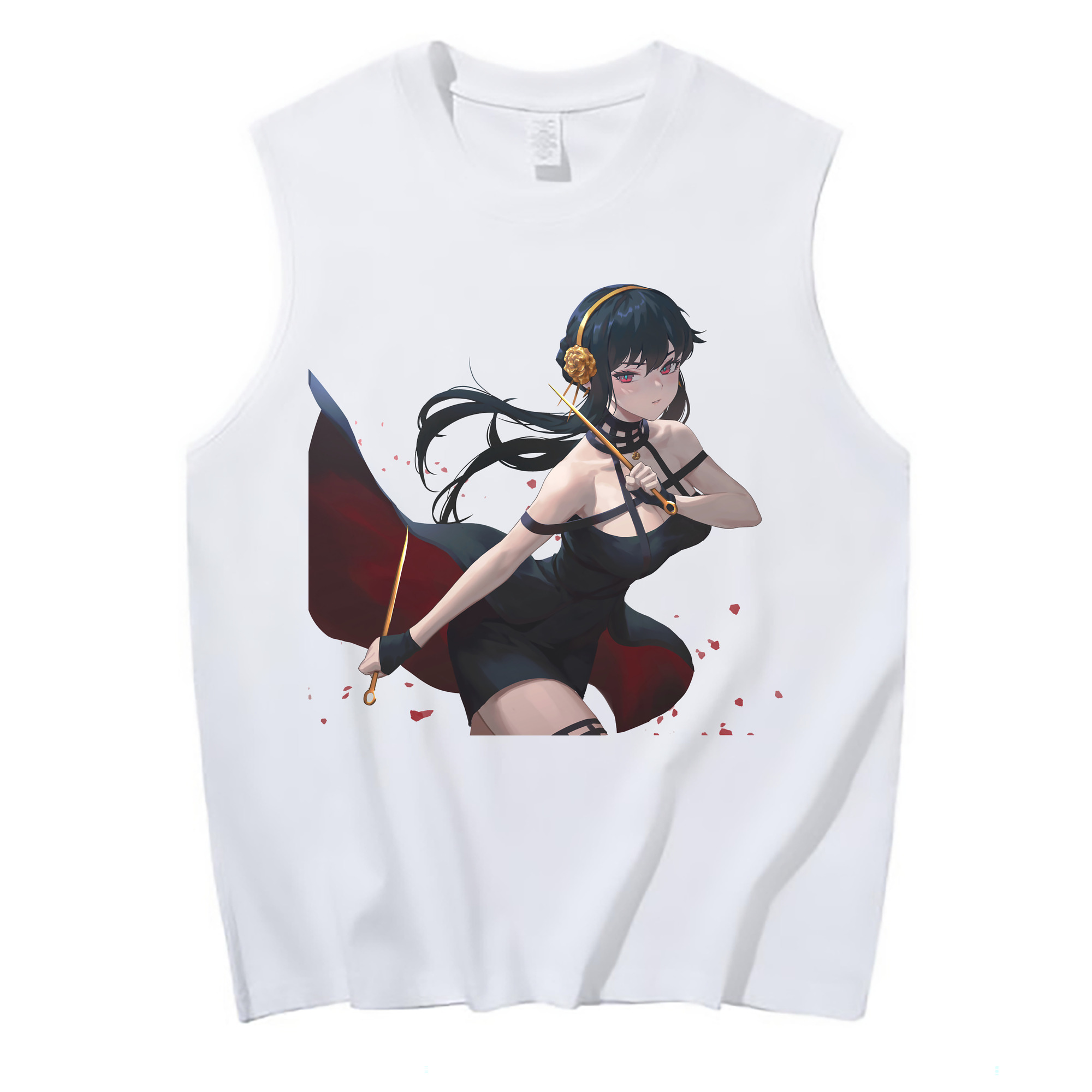 （画像用） SPY×FAMILY间谍家家酒 コットン100％タンクトップ（フロントプリント）