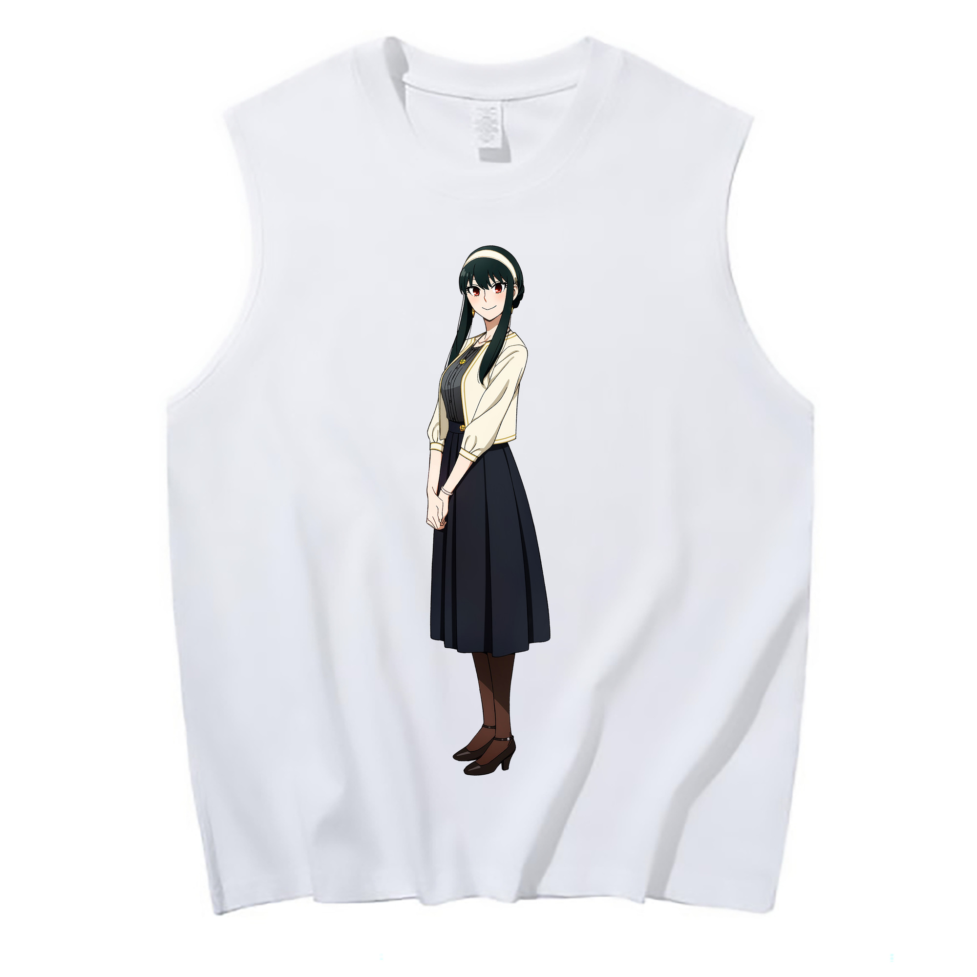 （画像用） SPY×FAMILY间谍家家酒 コットン100％タンクトップ（フロントプリント）