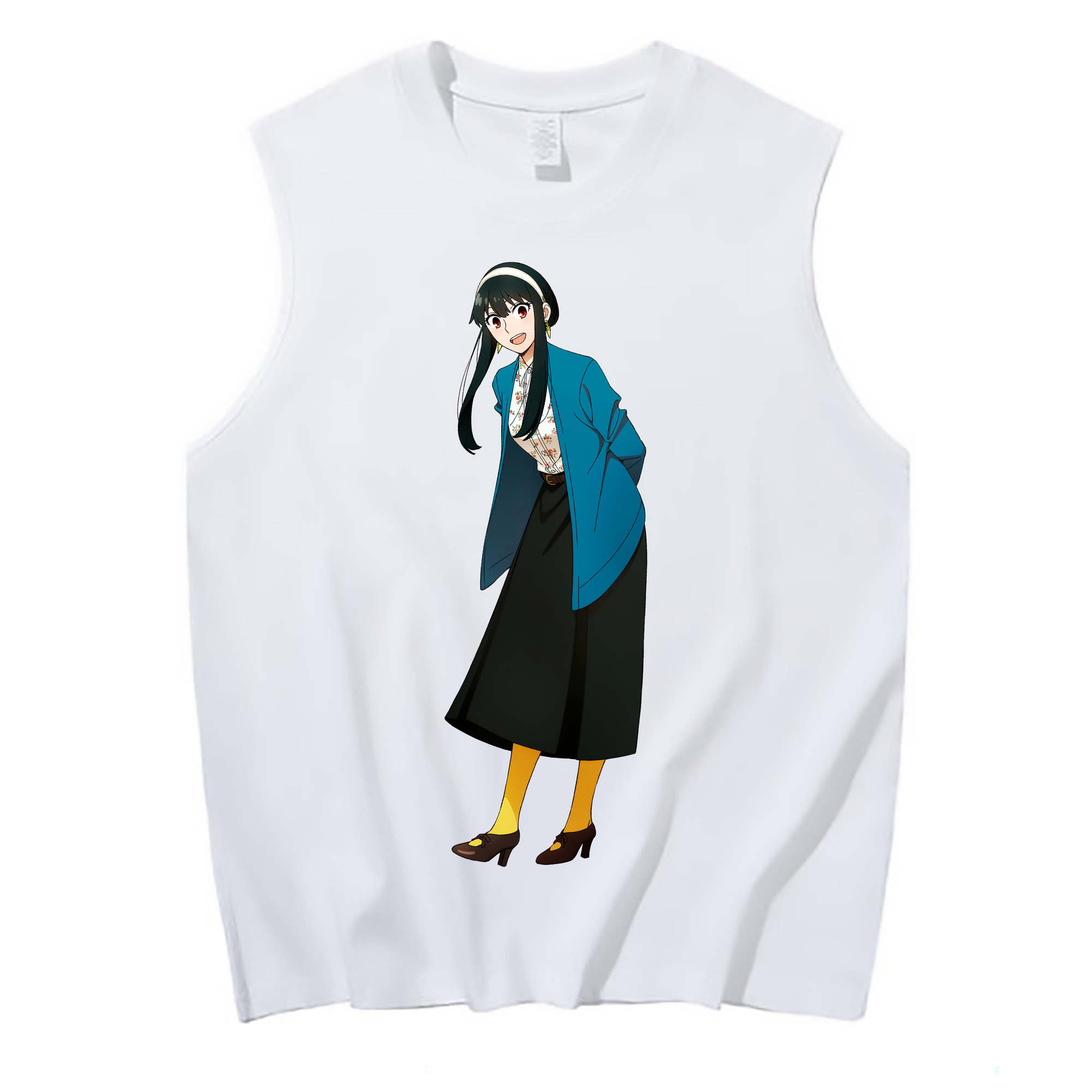 （画像用） SPY×FAMILY间谍家家酒 コットン100％タンクトップ（フロントプリント）