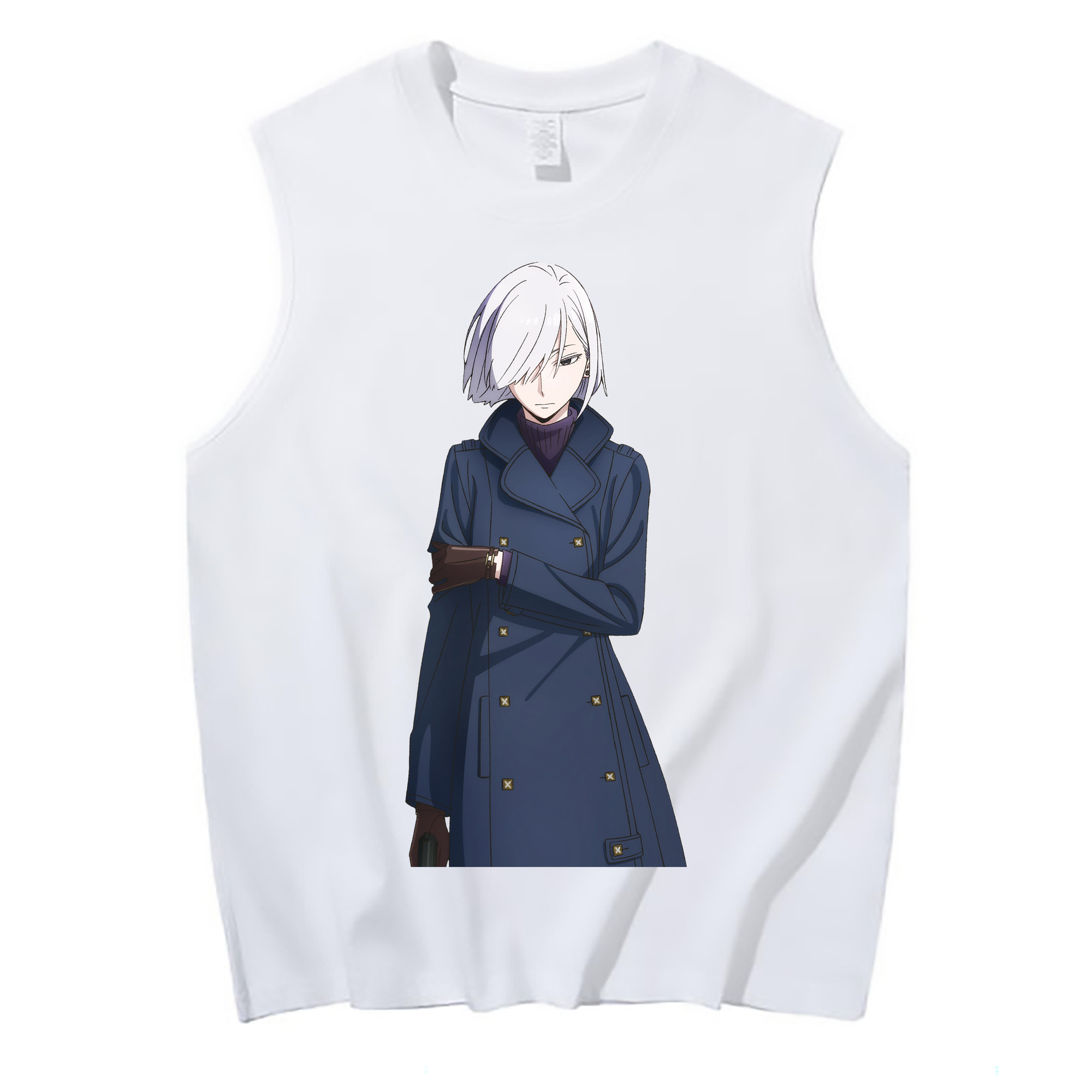 （画像用） SPY×FAMILY间谍家家酒 コットン100％タンクトップ（フロントプリント）