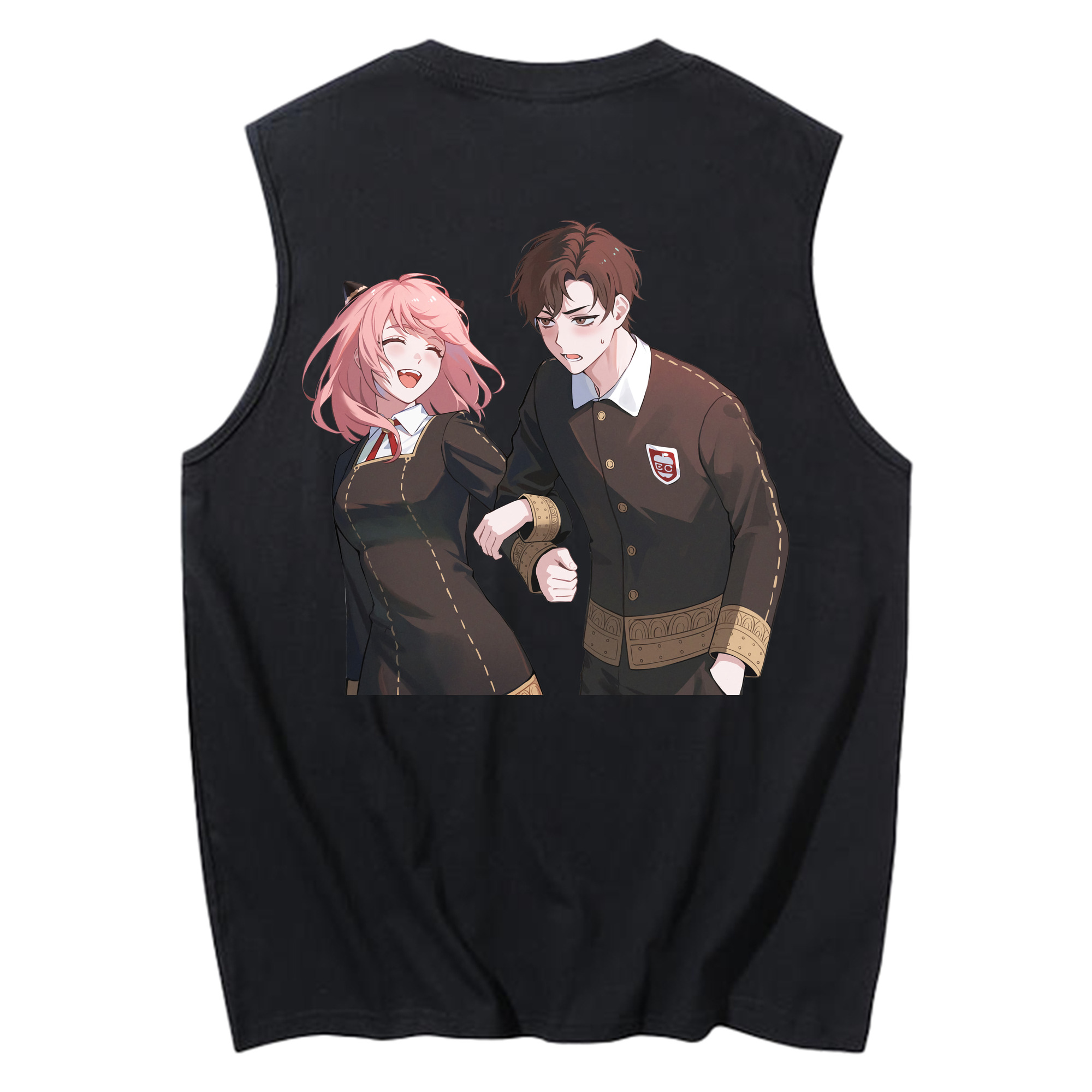 （画像用） SPY×FAMILY间谍家家酒 コットン100％タンクトップ（背面プリント）