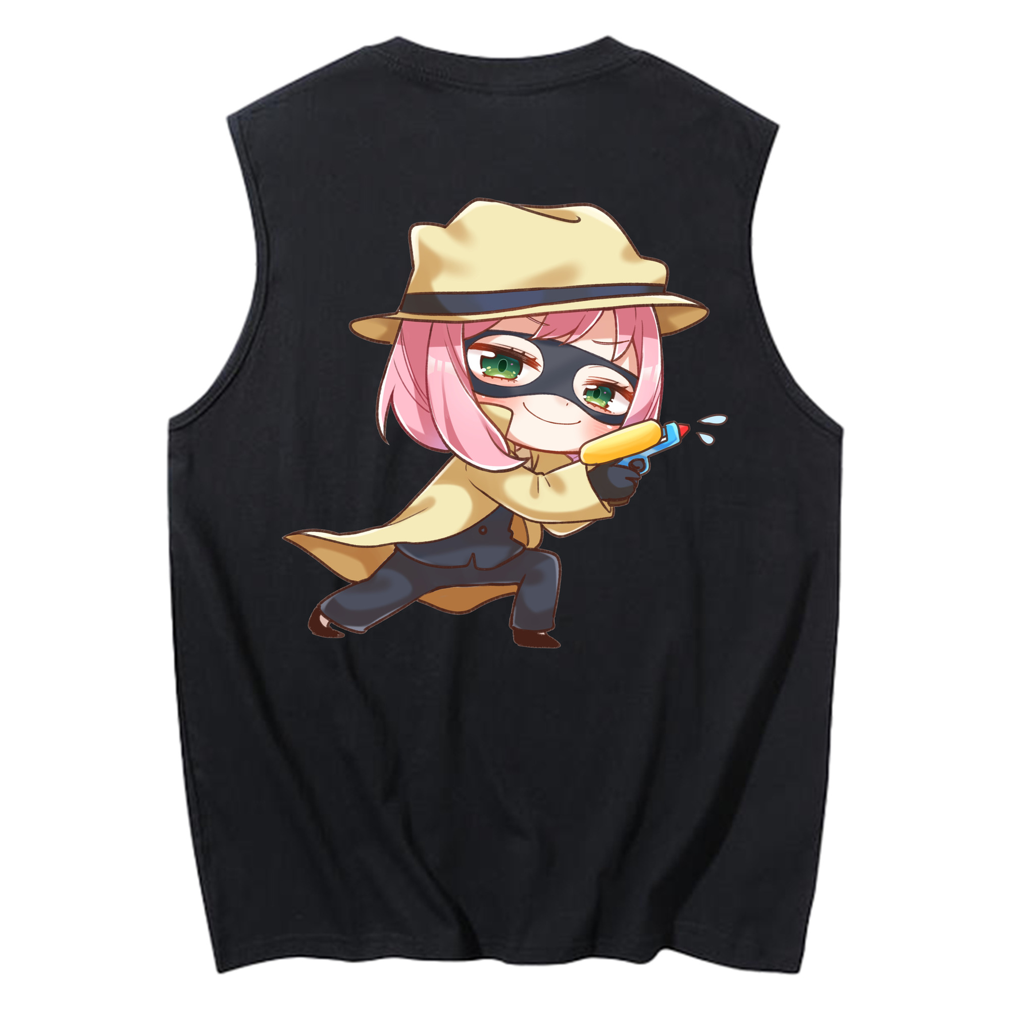 （画像用） SPY×FAMILY间谍家家酒 コットン100％タンクトップ（背面プリント）
