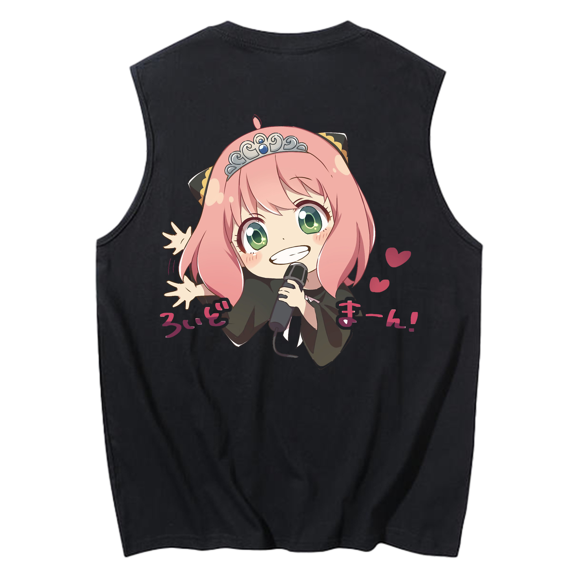 （画像用） SPY×FAMILY间谍家家酒 コットン100％タンクトップ（背面プリント）