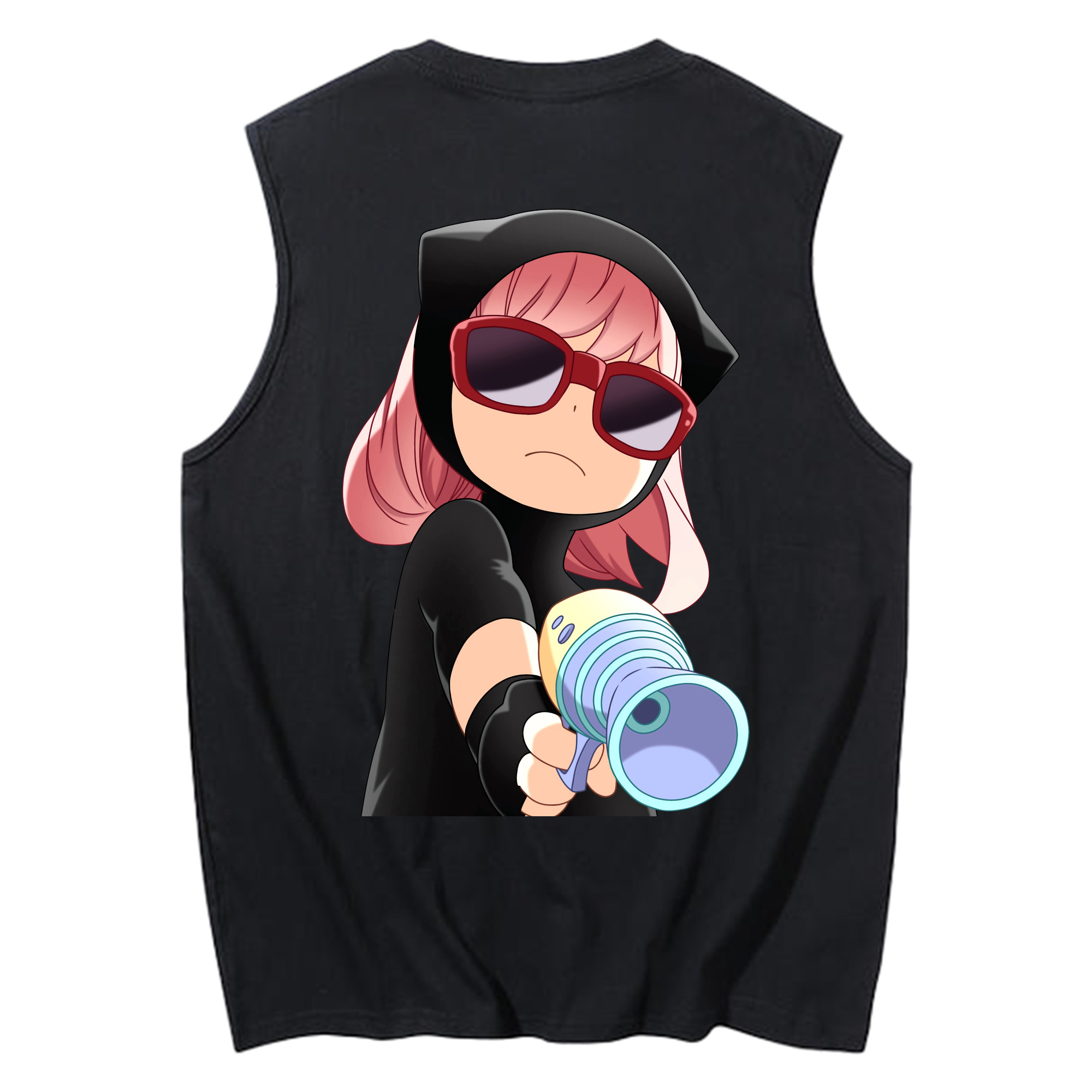 （画像用） SPY×FAMILY间谍家家酒 コットン100％タンクトップ（背面プリント）