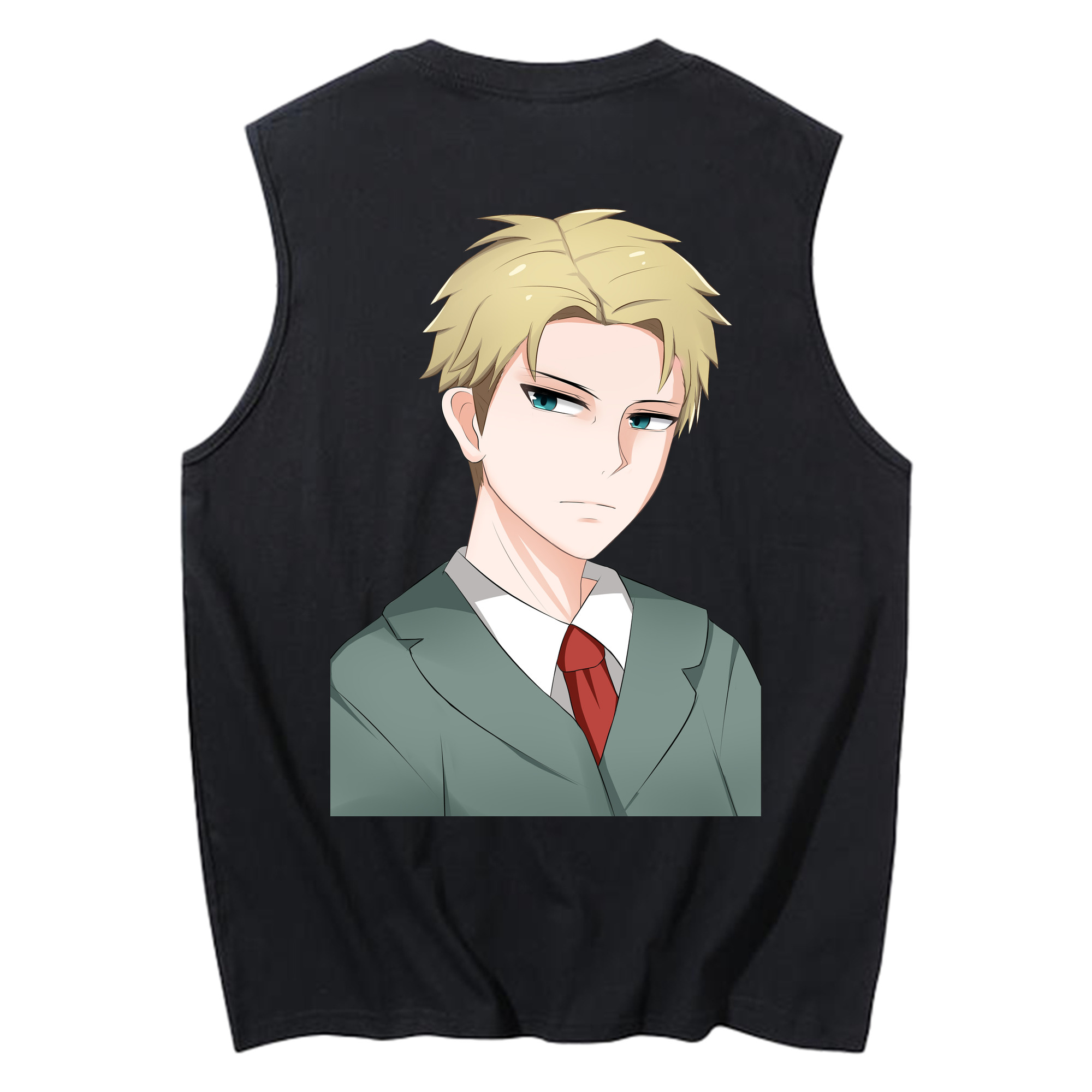 （画像用） SPY×FAMILY间谍家家酒 コットン100％タンクトップ（背面プリント）