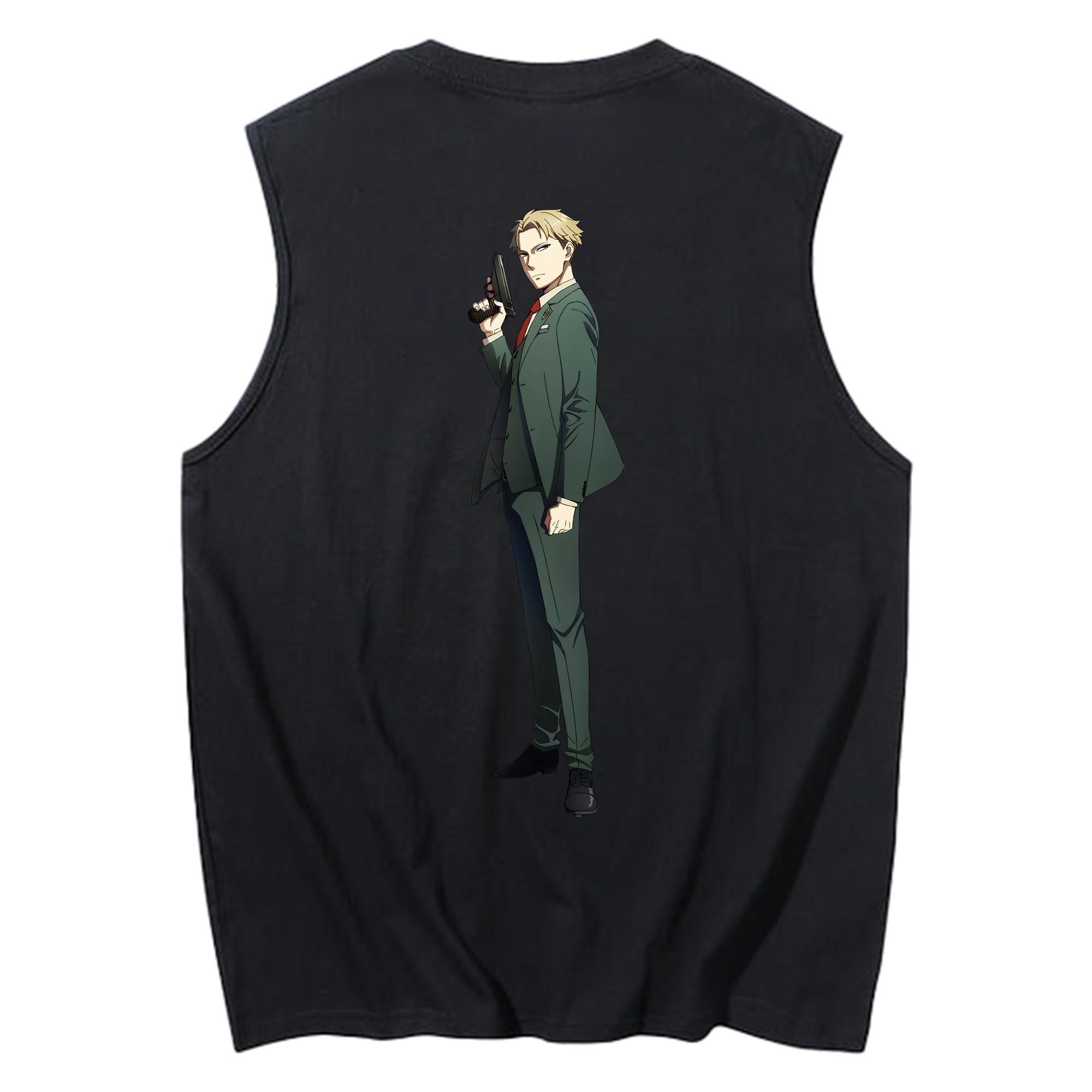 （画像用） SPY×FAMILY间谍家家酒 コットン100％タンクトップ（背面プリント）