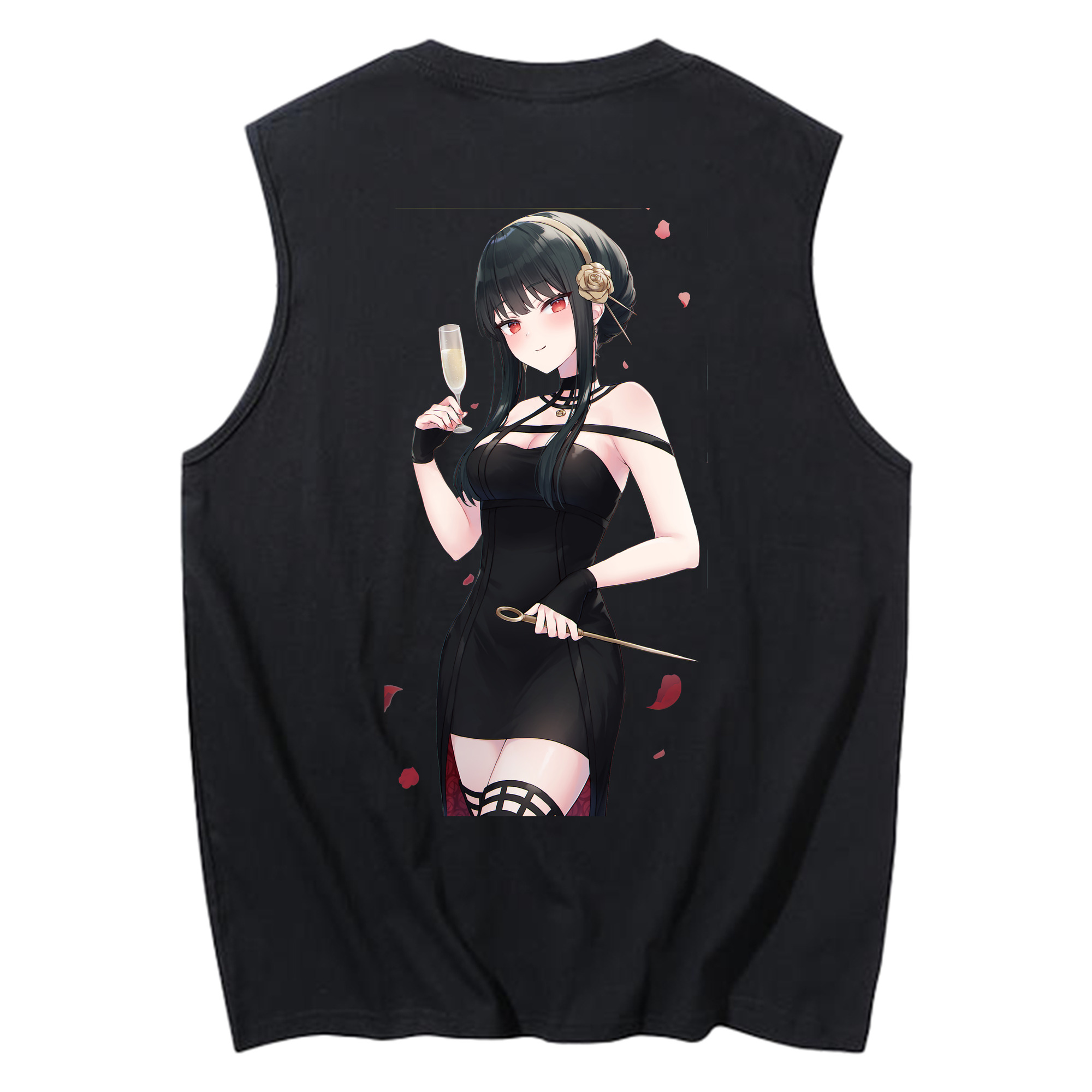 （画像用） SPY×FAMILY间谍家家酒 コットン100％タンクトップ（背面プリント）