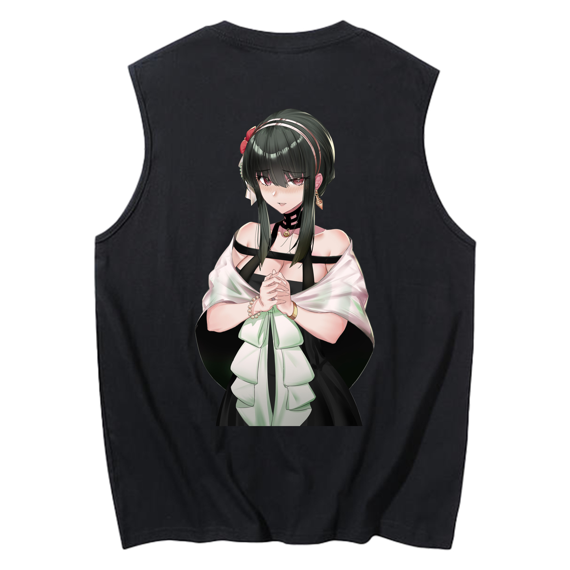 （画像用） SPY×FAMILY间谍家家酒 コットン100％タンクトップ（背面プリント）