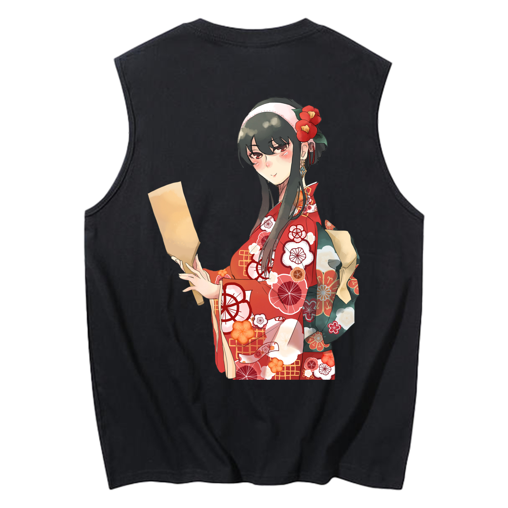 （画像用） SPY×FAMILY间谍家家酒 コットン100％タンクトップ（背面プリント）