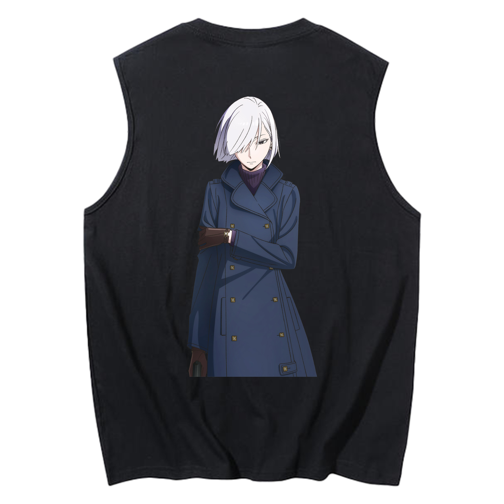 （画像用） SPY×FAMILY间谍家家酒 コットン100％タンクトップ（背面プリント）