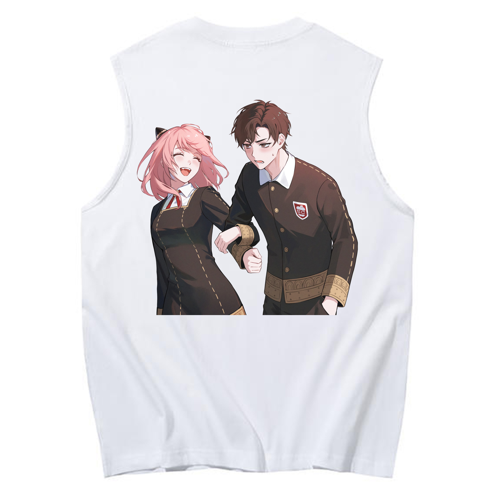 （画像用） SPY×FAMILY间谍家家酒 コットン100％タンクトップ（背面プリント）