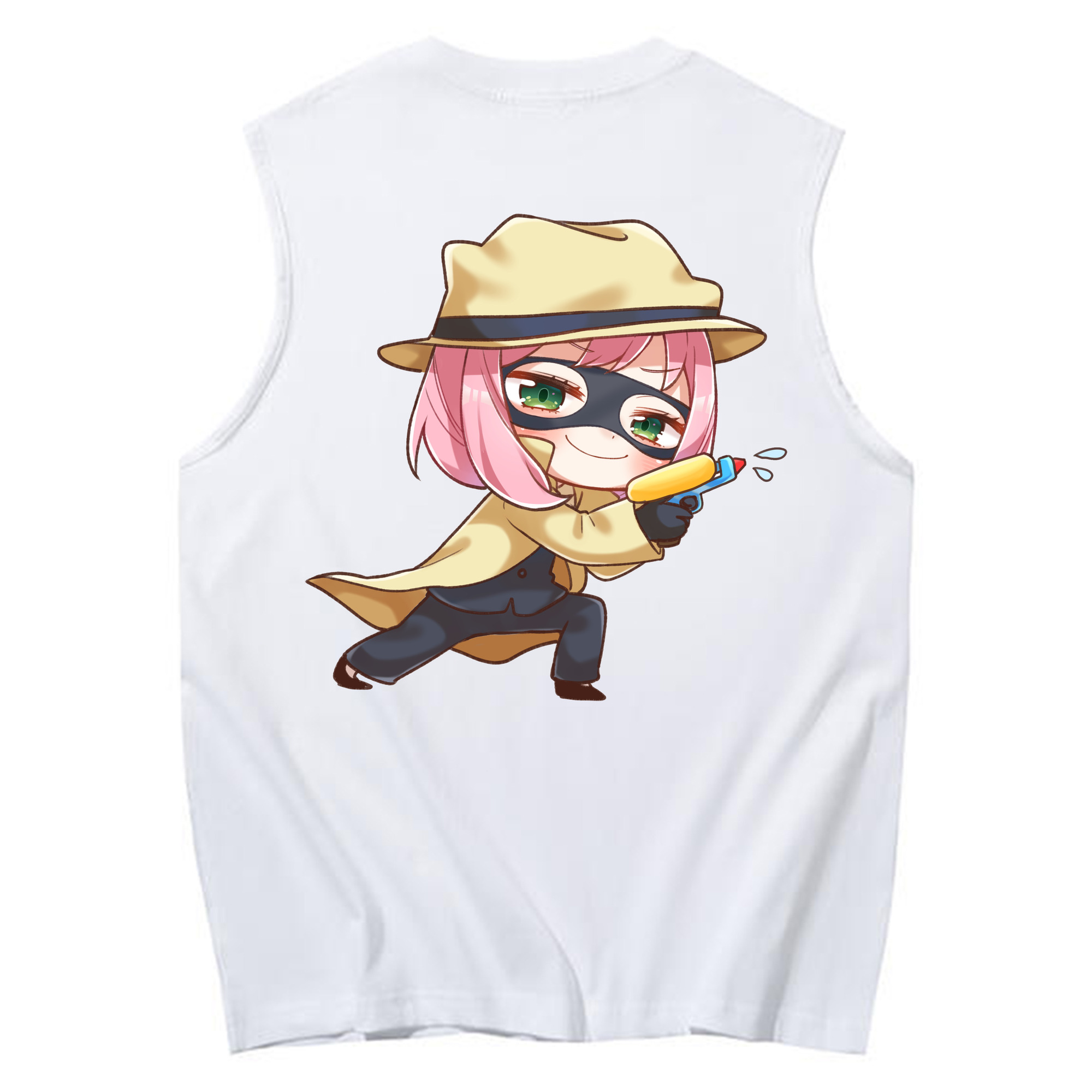 （画像用） SPY×FAMILY间谍家家酒 コットン100％タンクトップ（背面プリント）