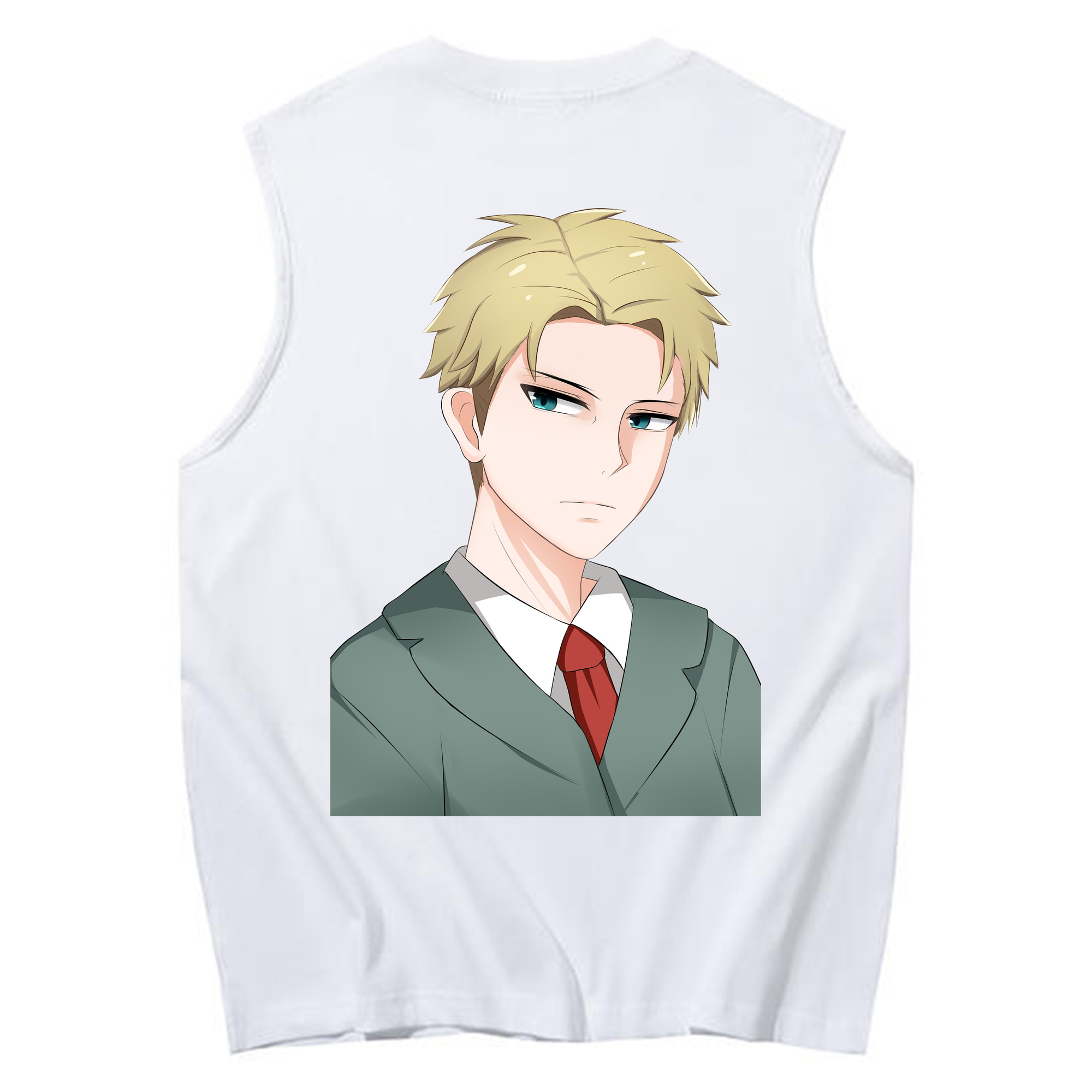 （画像用） SPY×FAMILY间谍家家酒 コットン100％タンクトップ（背面プリント）