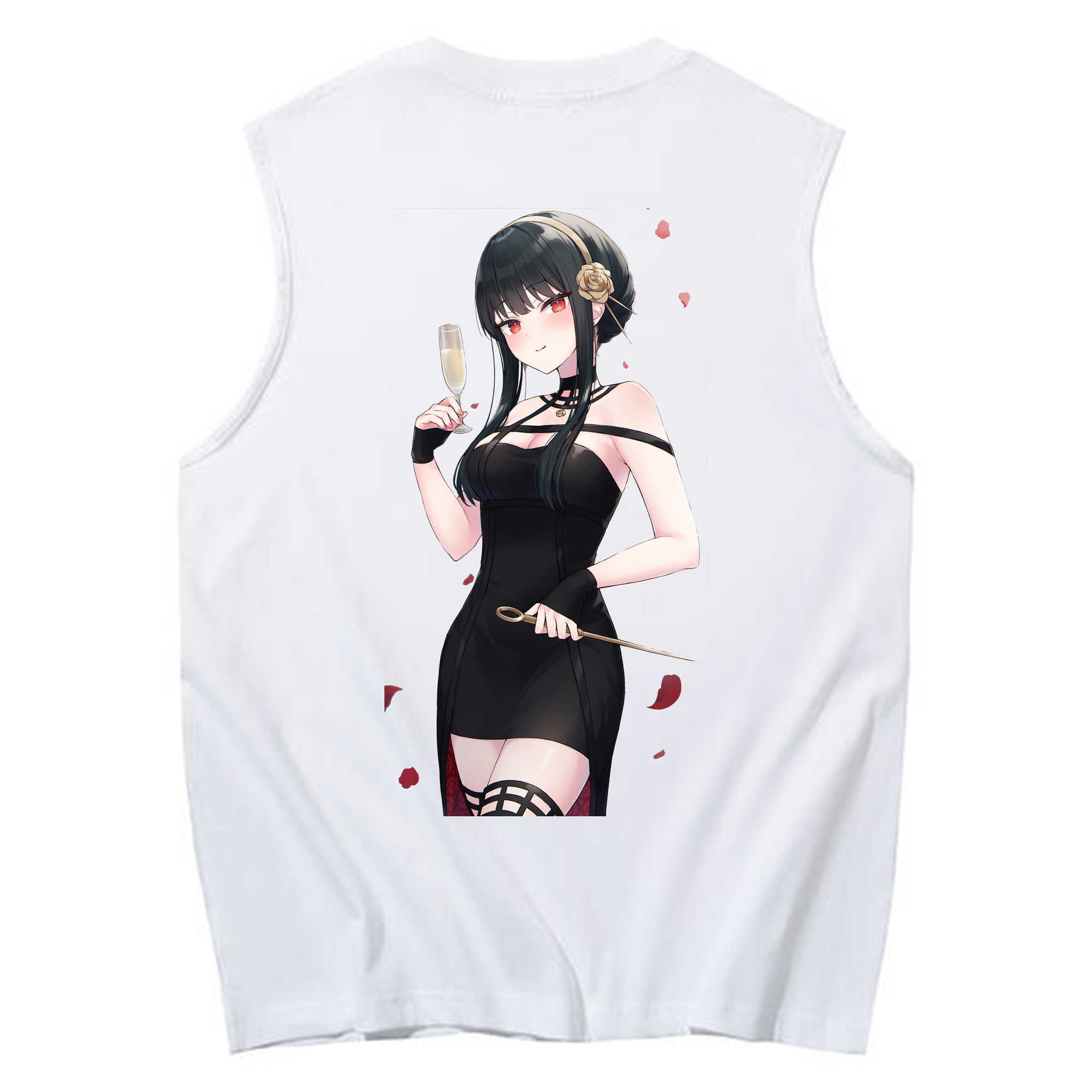 （画像用） SPY×FAMILY间谍家家酒 コットン100％タンクトップ（背面プリント）