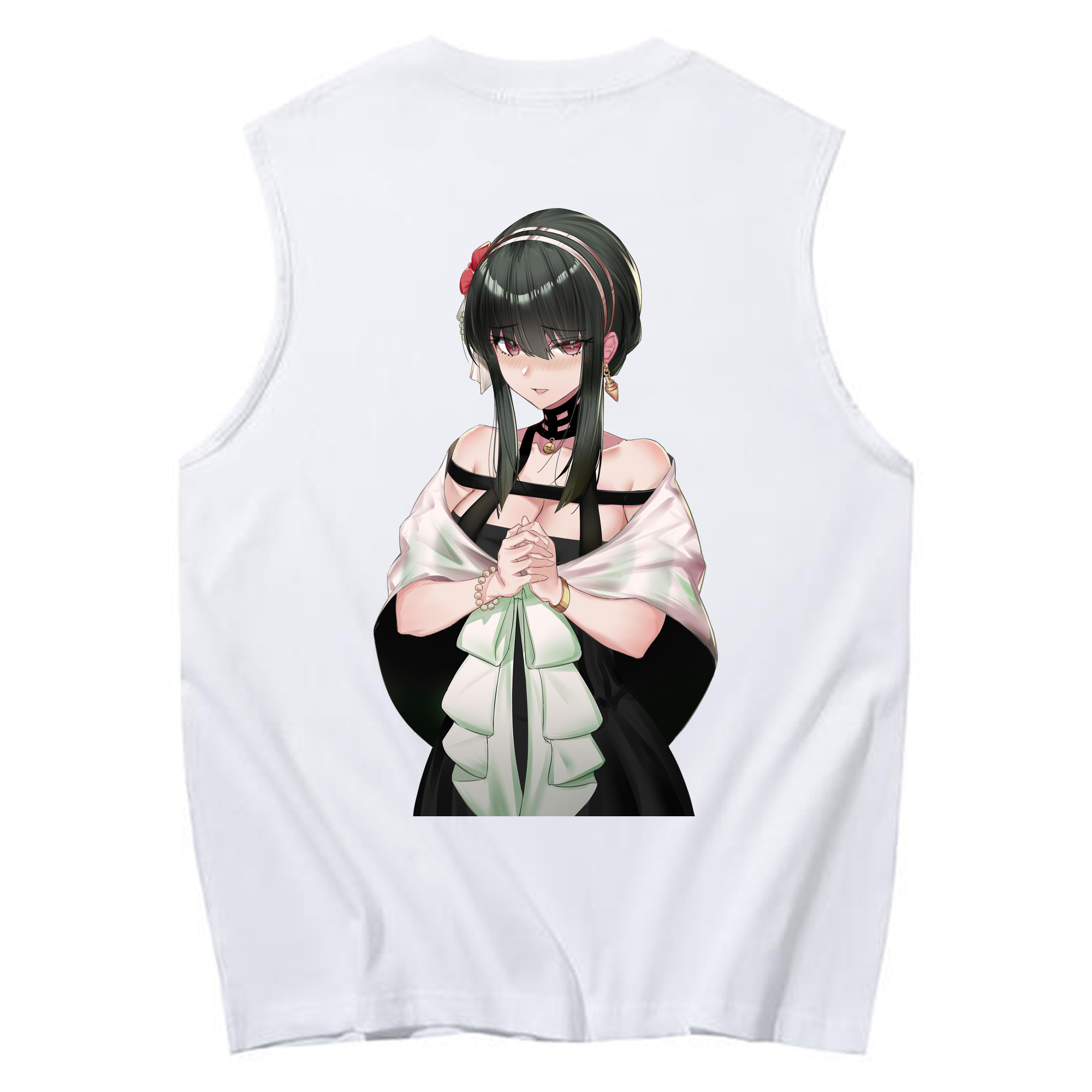 （画像用） SPY×FAMILY间谍家家酒 コットン100％タンクトップ（背面プリント）