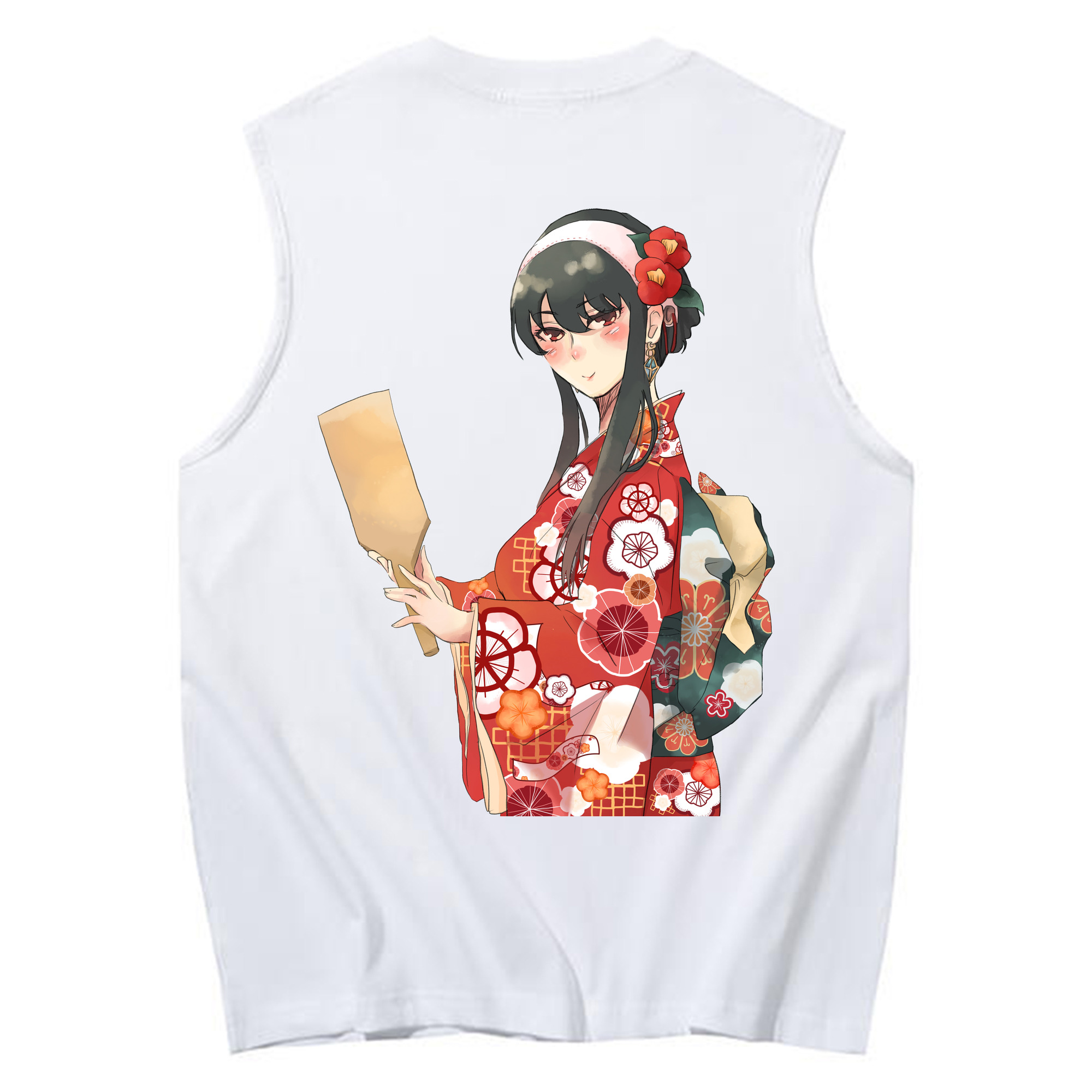 （画像用） SPY×FAMILY间谍家家酒 コットン100％タンクトップ（背面プリント）