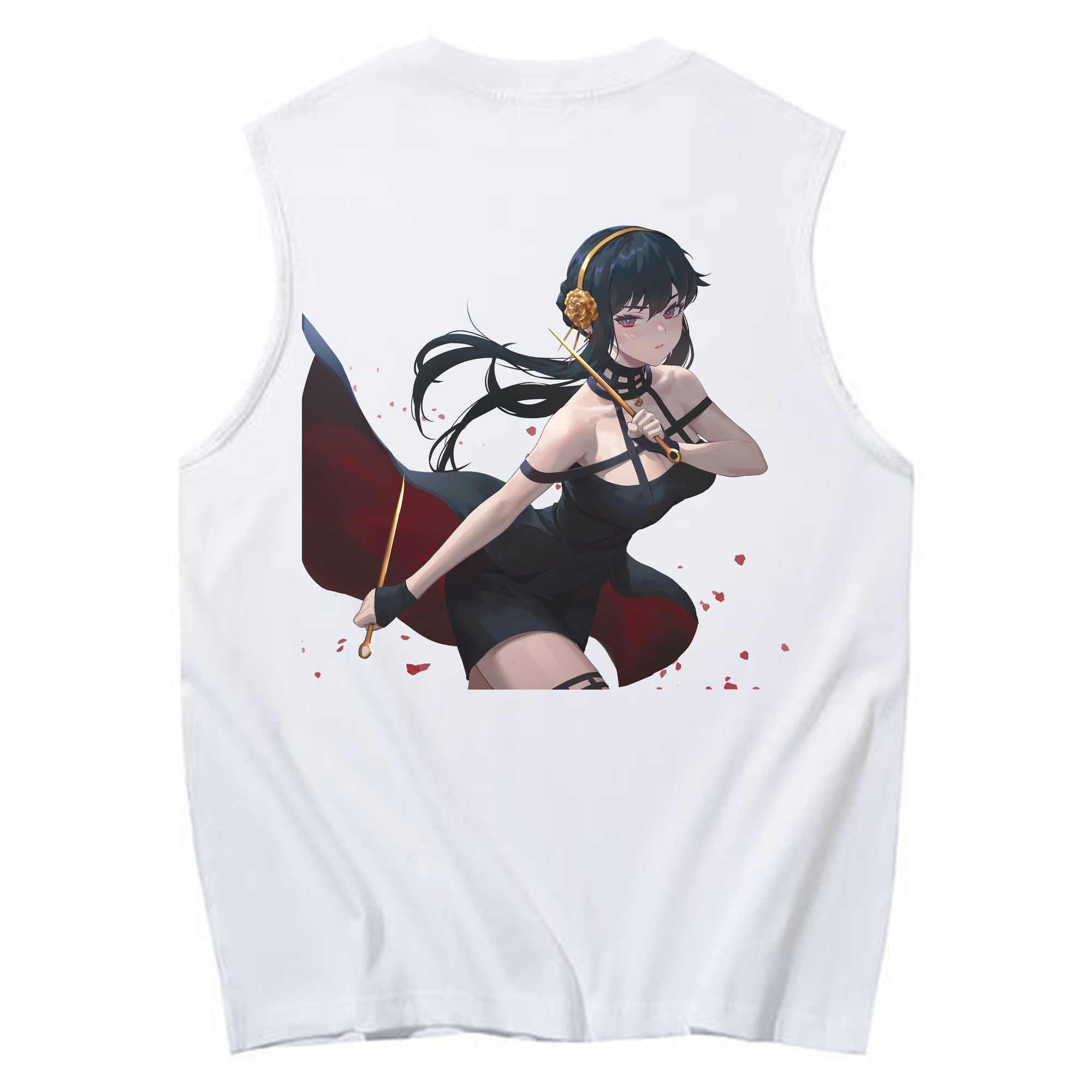 （画像用） SPY×FAMILY间谍家家酒 コットン100％タンクトップ（背面プリント）
