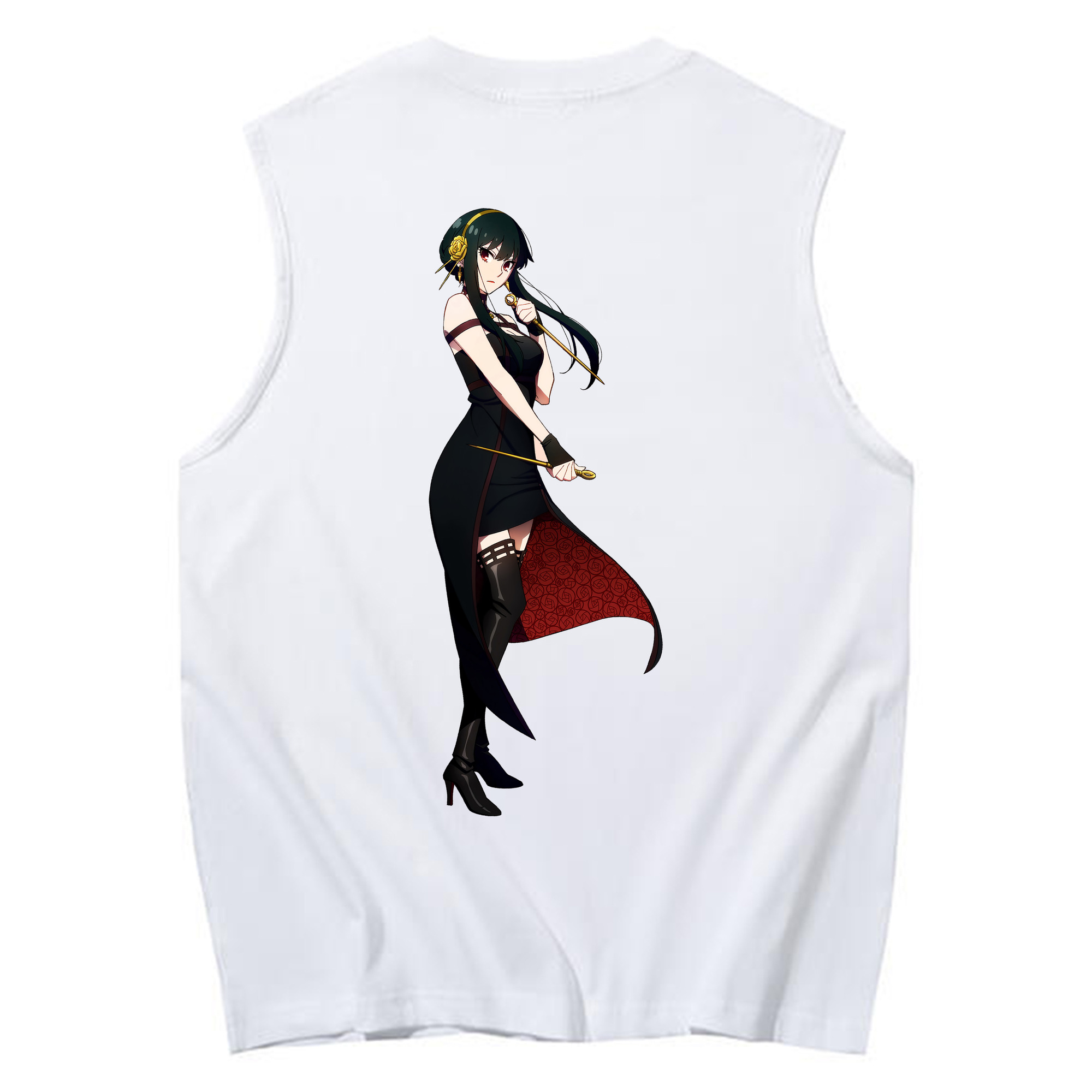 （画像用） SPY×FAMILY间谍家家酒 コットン100％タンクトップ（背面プリント）