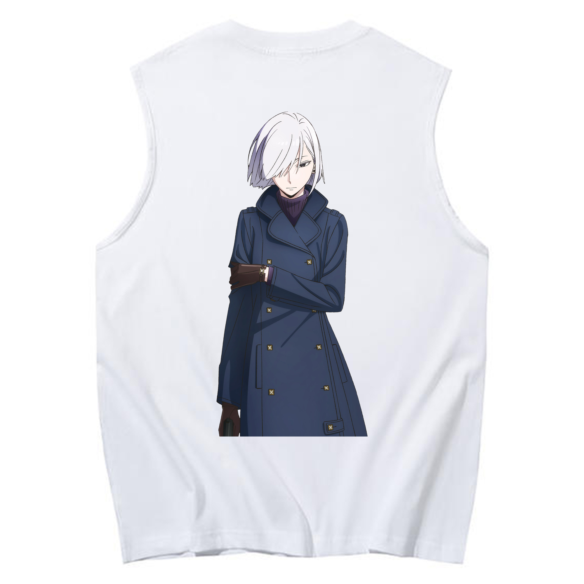 （画像用） SPY×FAMILY间谍家家酒 コットン100％タンクトップ（背面プリント）