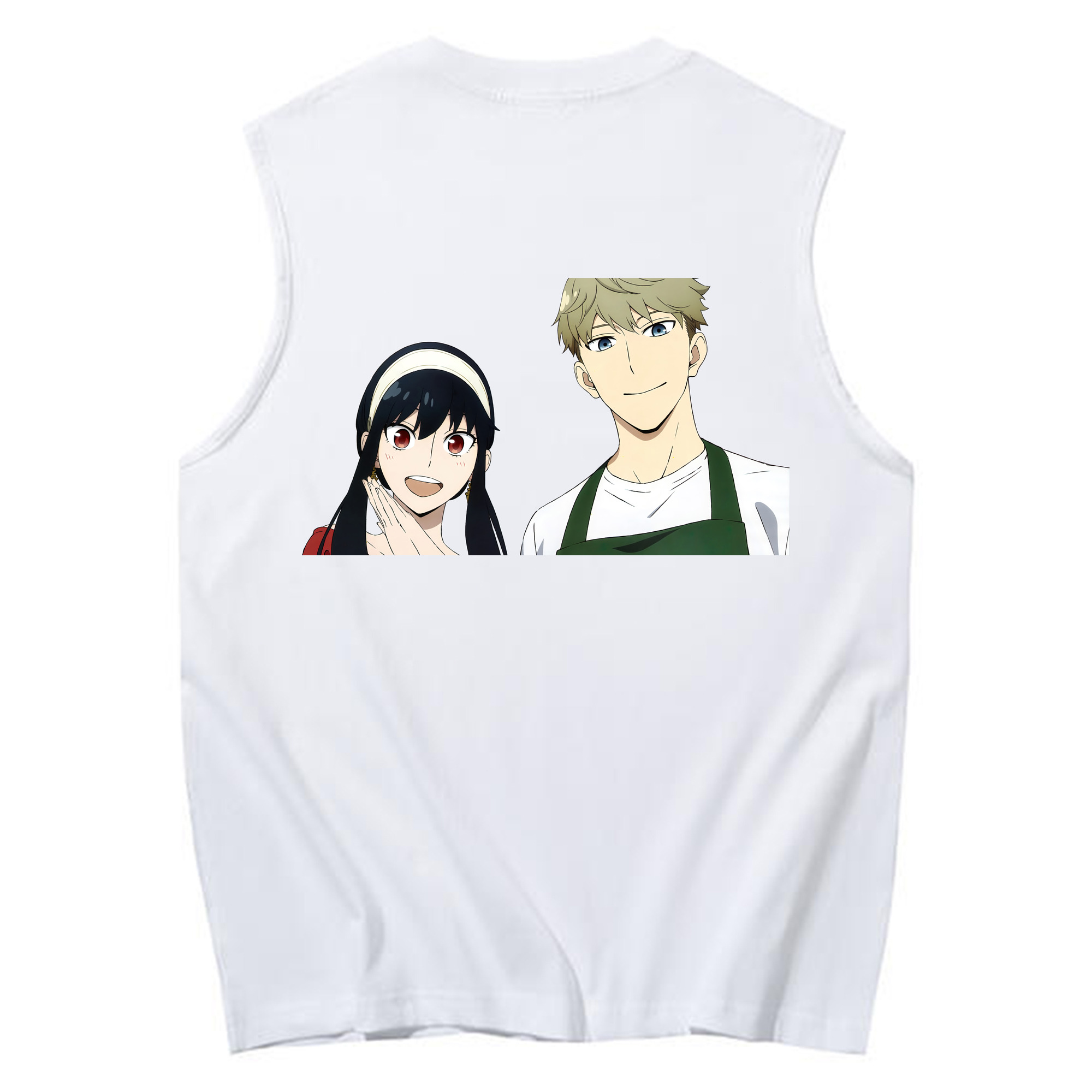 （画像用） SPY×FAMILY间谍家家酒 コットン100％タンクトップ（背面プリント）